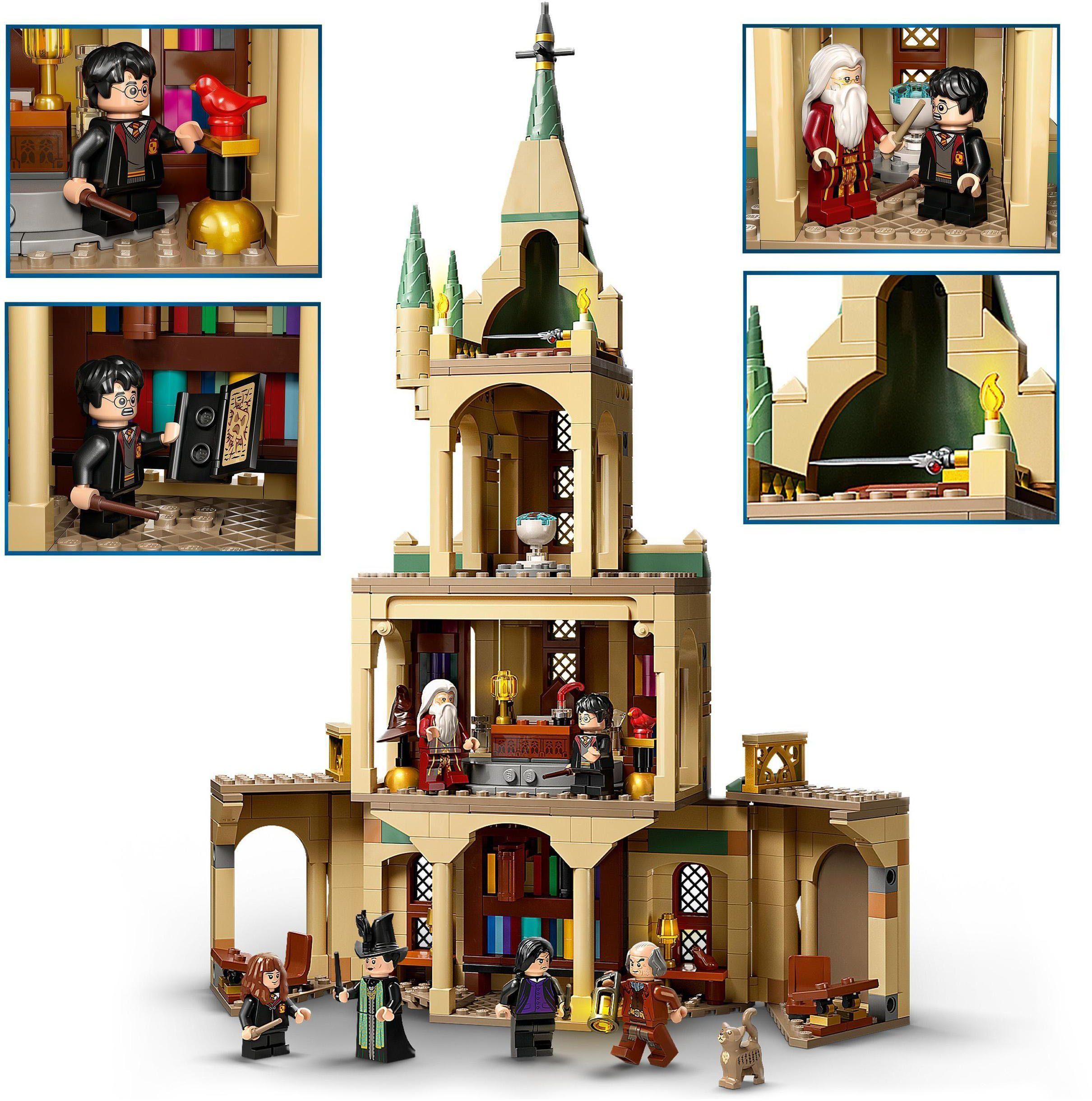 LEGO® Konstruktionsspielsteine Hogwarts™: Potter, (76402), Harry St), Büro (654 Europe Made in LEGO® Dumbledores