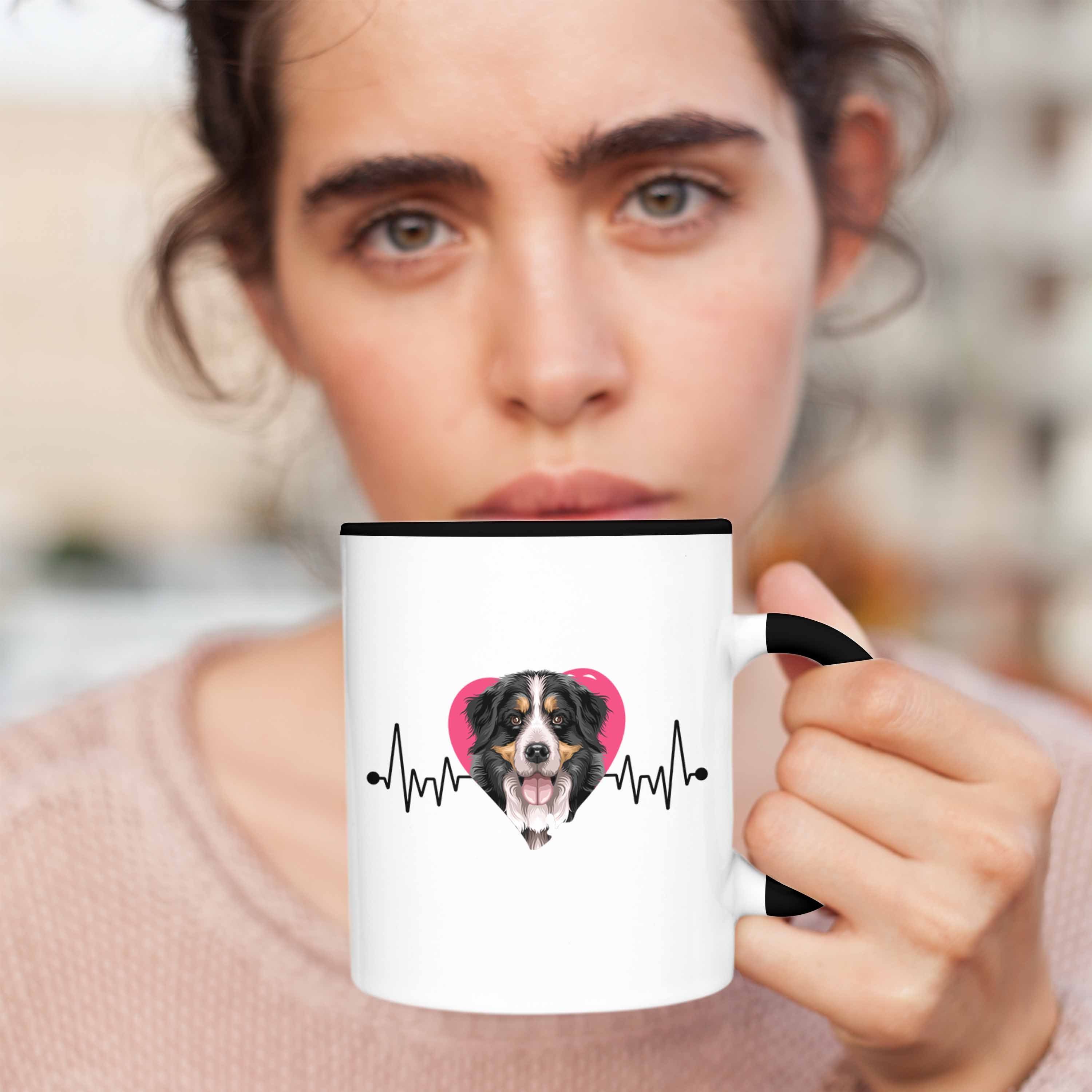 Sennen Geschenk Tasse Trendation Schwarz Besitzer Lustiger Berner Her Spruch Geschenkidee Tasse