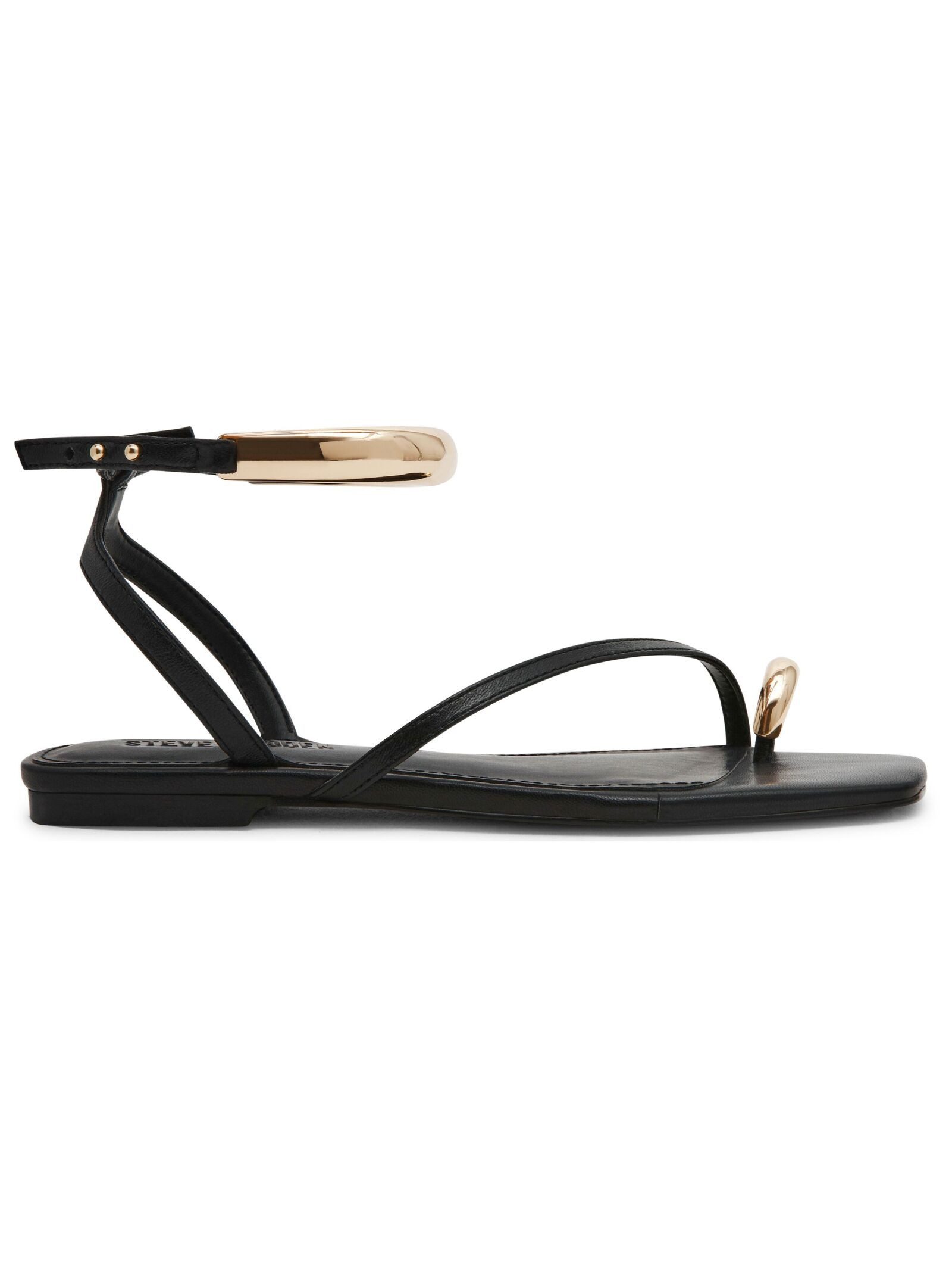 STEVE MADDEN STEVE MADDEN Sandalen Leder Zehentrenner – Bild 4 von 5