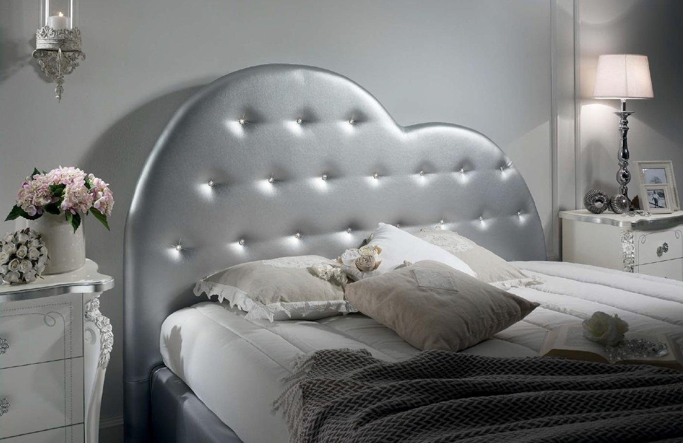 JVmoebel Bett Betten Möbel Italienische Luxus Bett Holz Klassische Design (Bett) Möbel