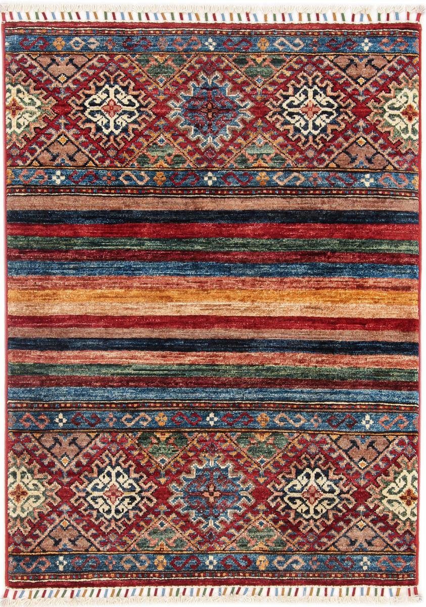 Orientteppich Arijana Shaal 81x117 Handgeknüpfter Orientteppich, Nain Trading, rechteckig, Höhe: 5 mm