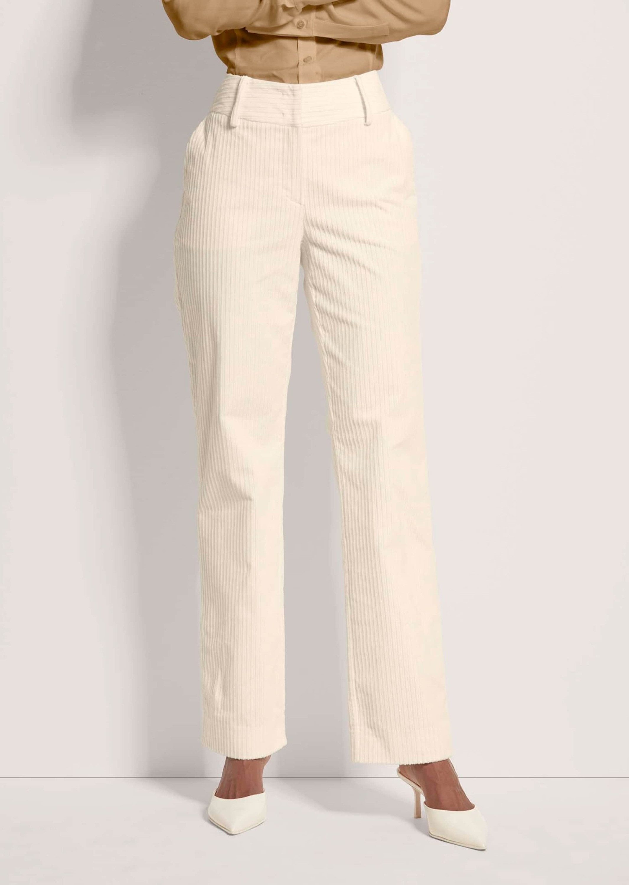 MADELEINE Stoffhose Damenhose aus Cord mit Stretchkomfort Businesshose mit günstig online kaufen