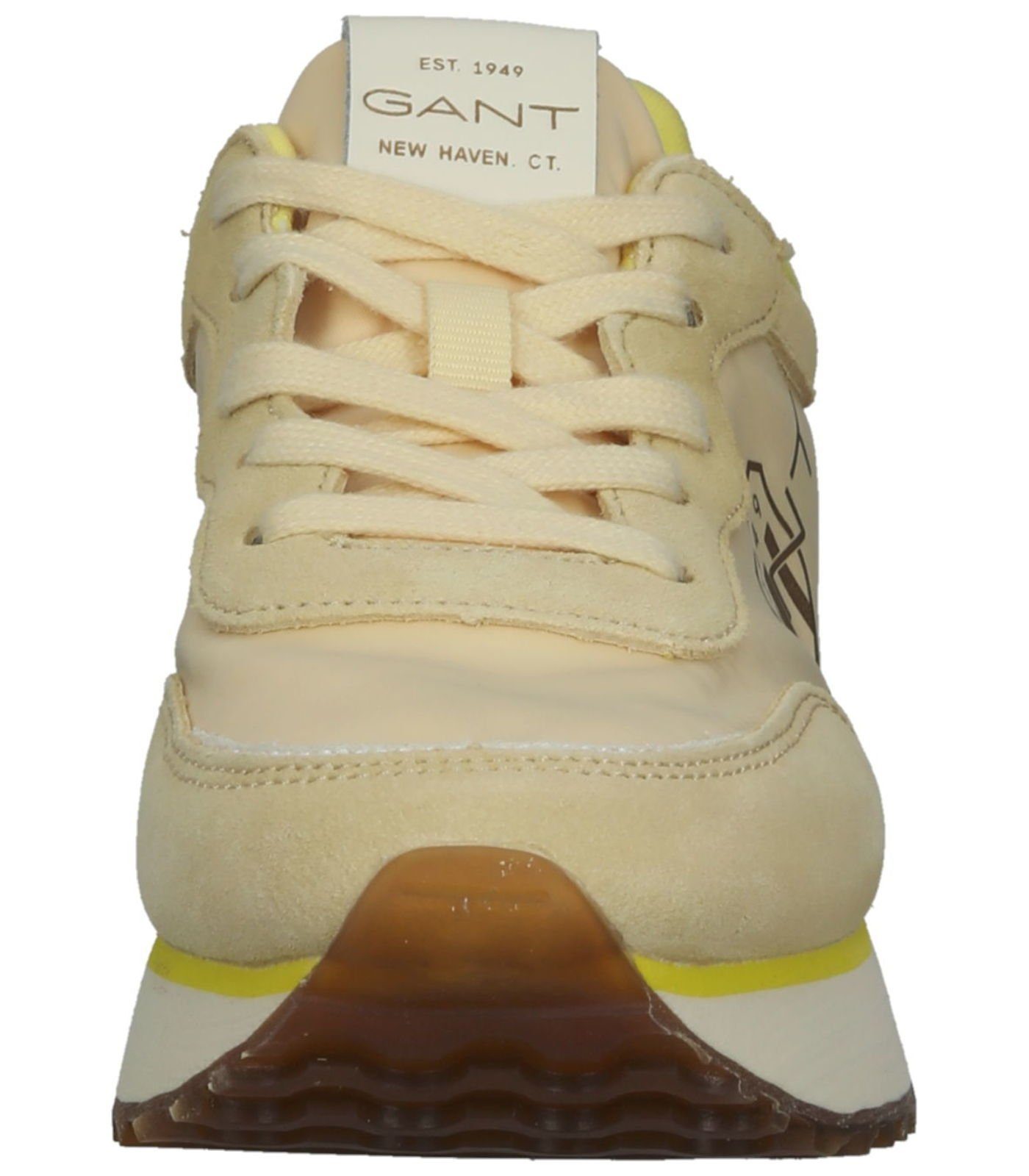 Gant Sneaker Veloursleder/Textil Gelb Sneaker