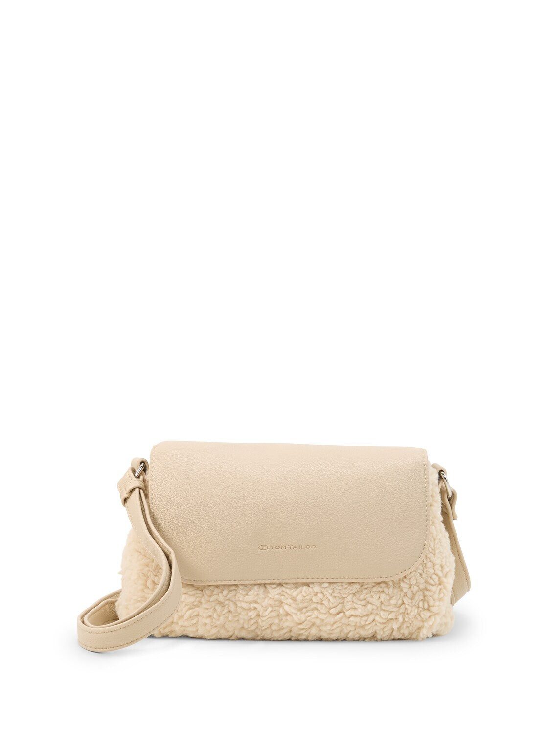 TOM TAILOR Umhängetasche Bags, TTZELINA S Umhängetasche mit Teddyfell