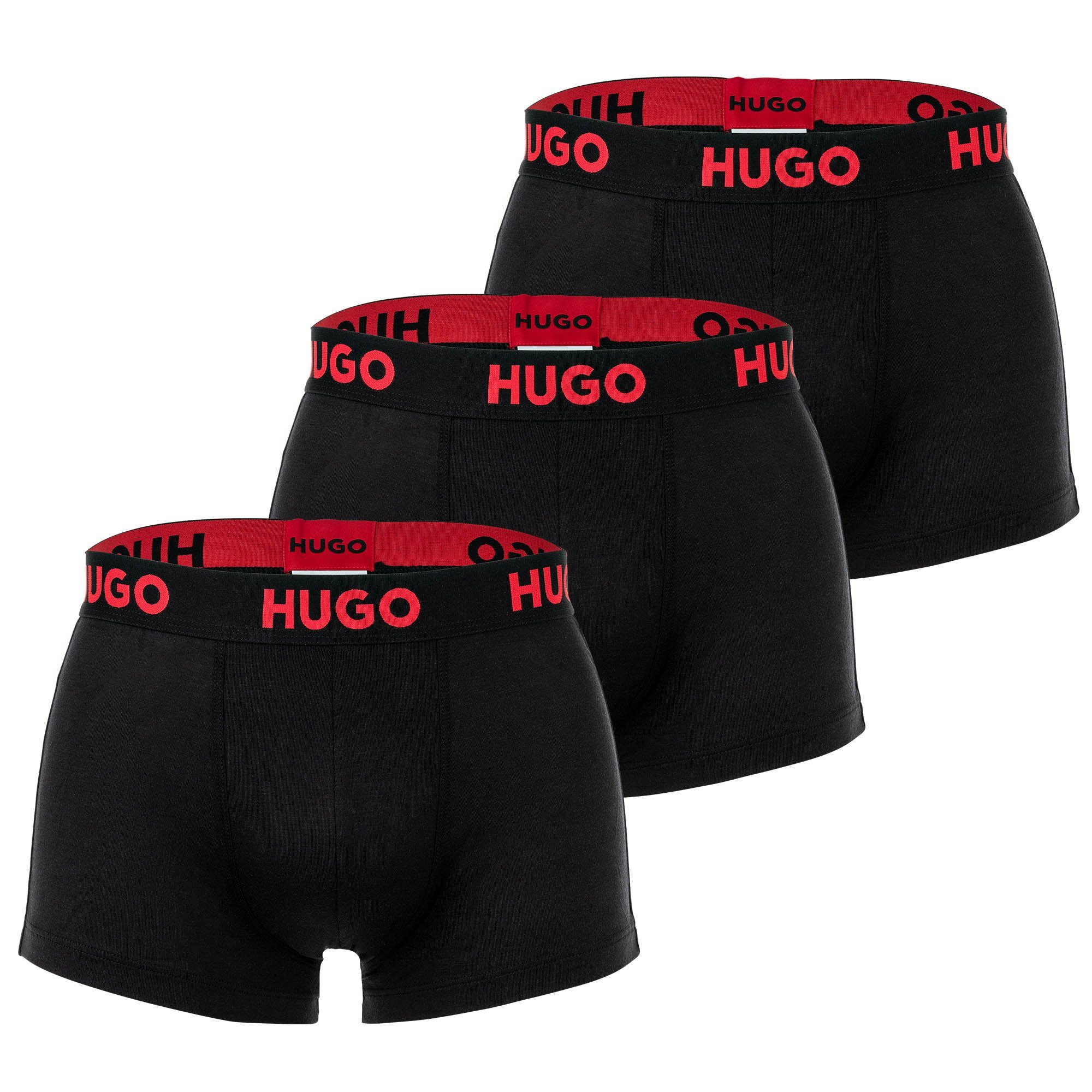 HUGO Boxer Herren Boxershort 3er Pack Lyocell (Packung, 3er Pack) günstig online kaufen
