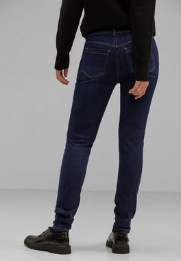 STREET ONE Slim-fit-Jeans Style York mit Used-Waschung