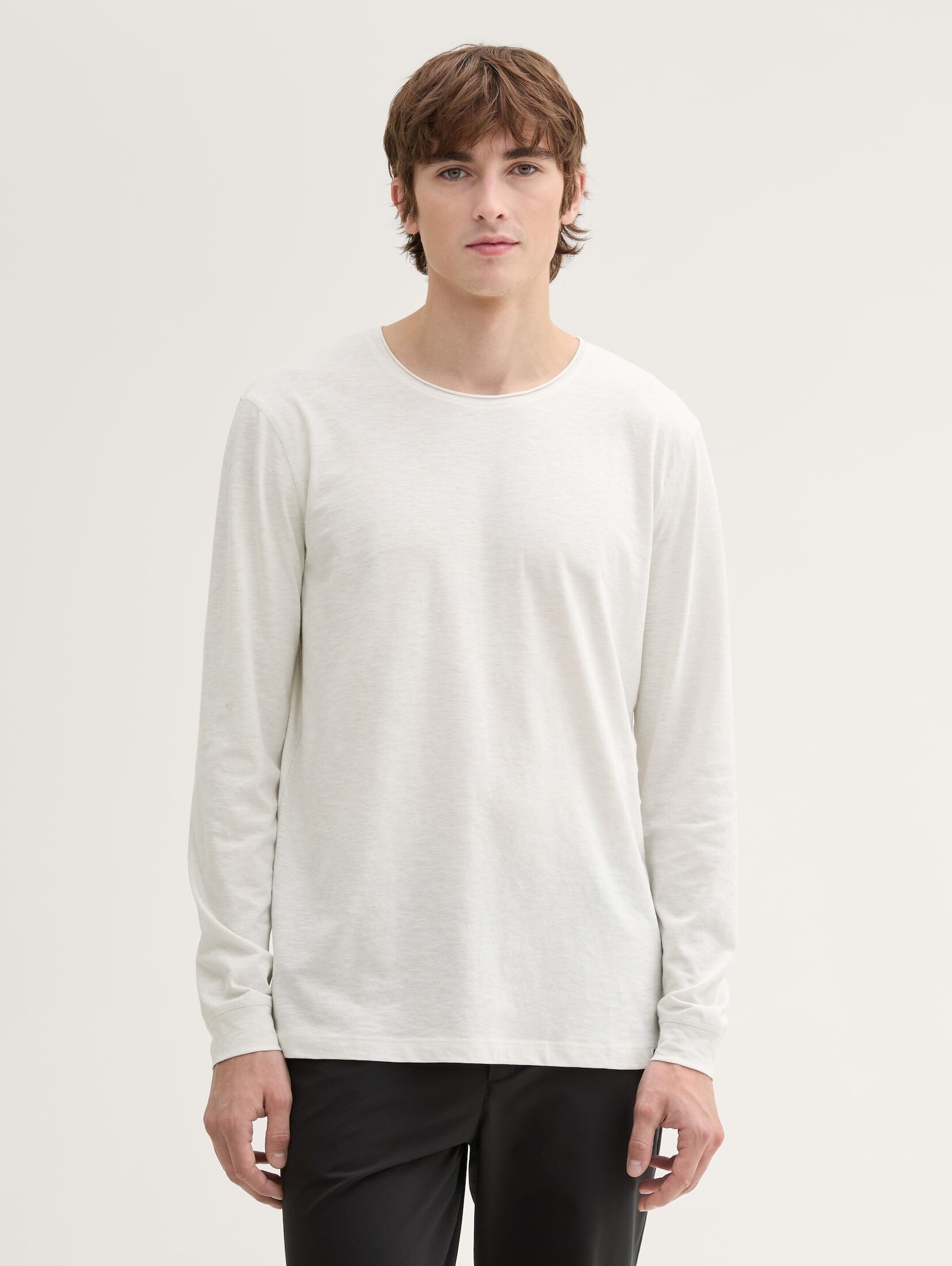 T-Shirt Basic Langarmshirt