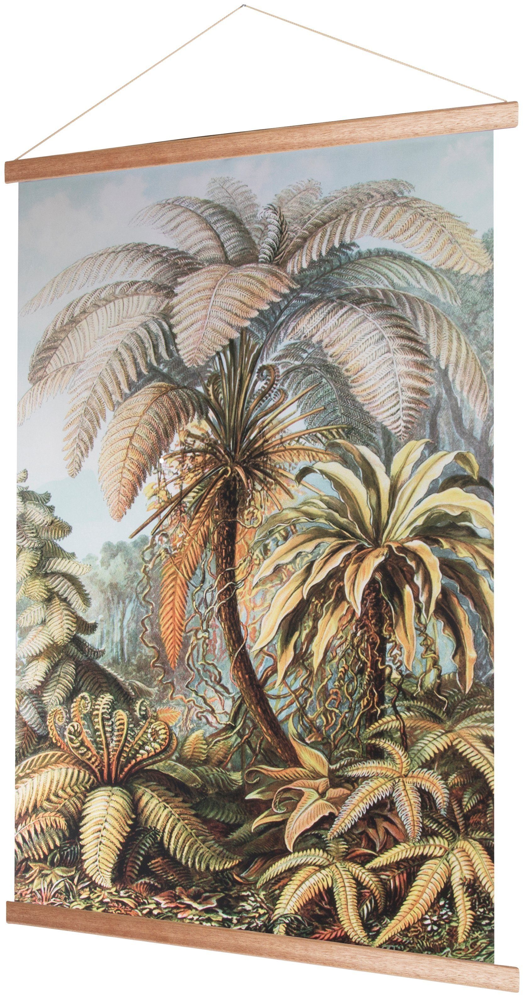 home the Poster, Dschungel, Art Wandposter for Poster Wandbild, Bild, 100x70cm, Pflanzen,