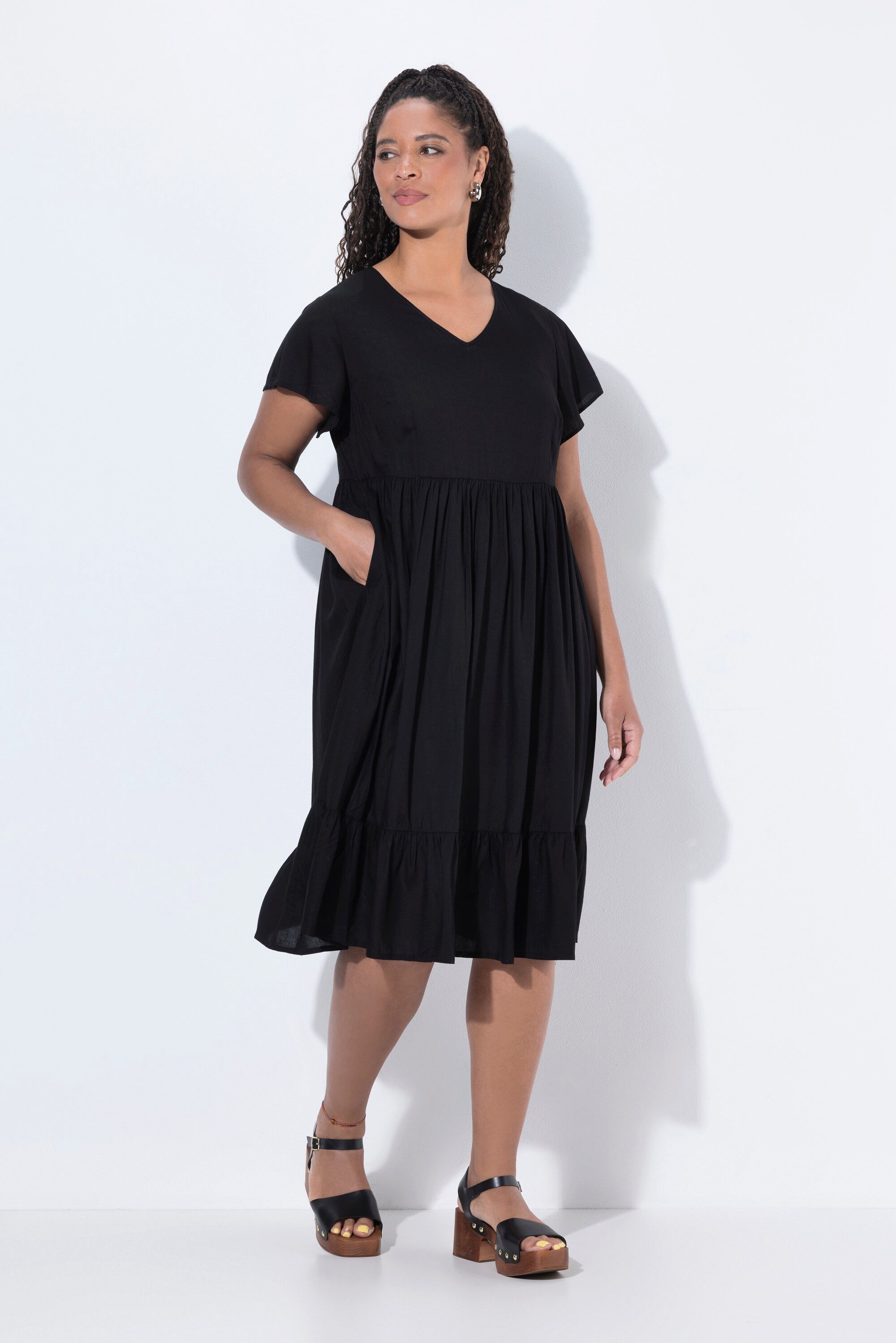 Jerseykleid Kleid A-Linie