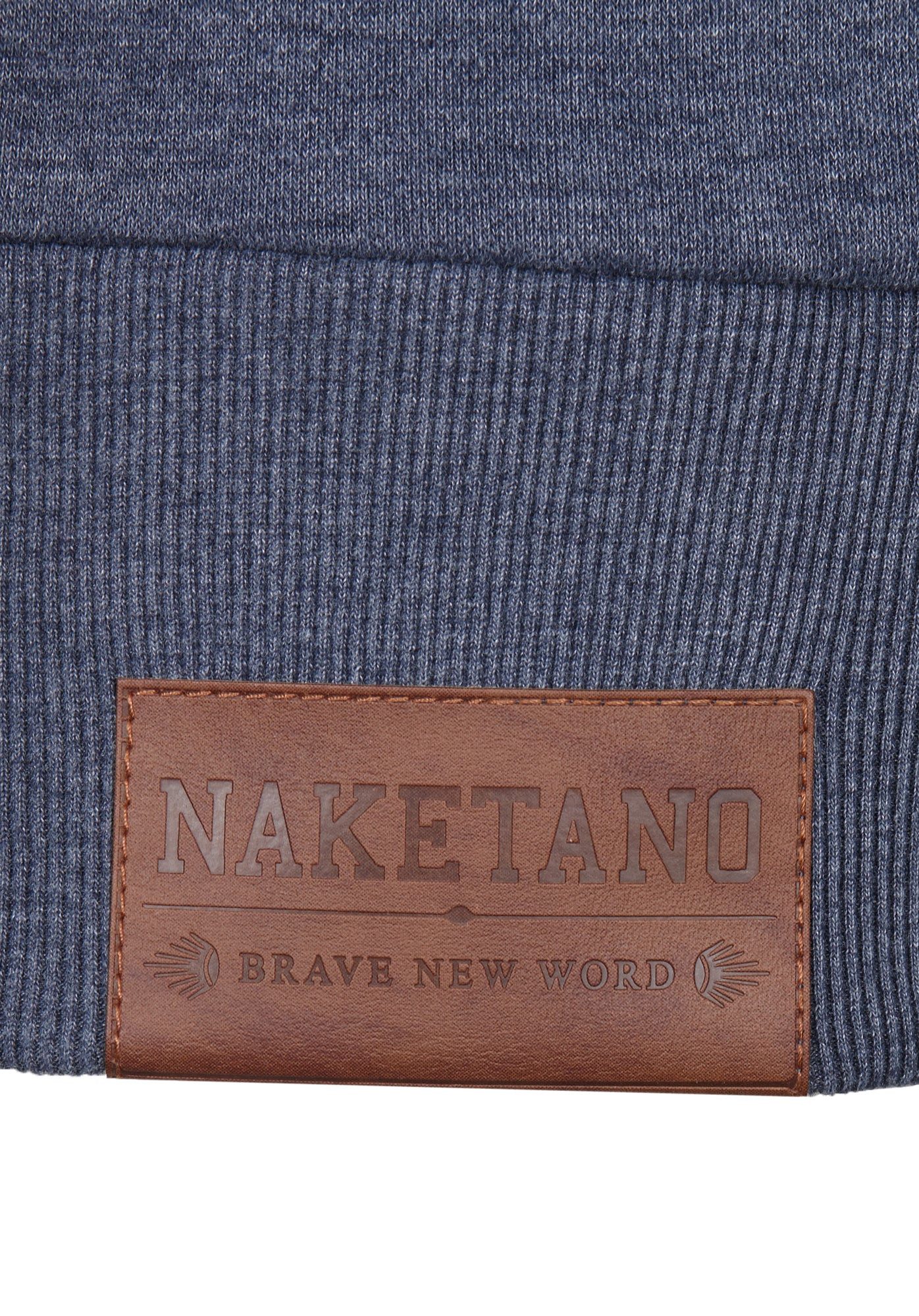 naketano Hoodie Kapuzenpullover Damen Baumwolle, weich, Kapuze, Kängurutasche (Spar-Set, Mandy Spezial) Hoodie, weiche Sweatware, Rippbündchen, Streetwear, Loun – Bild 5 von 5