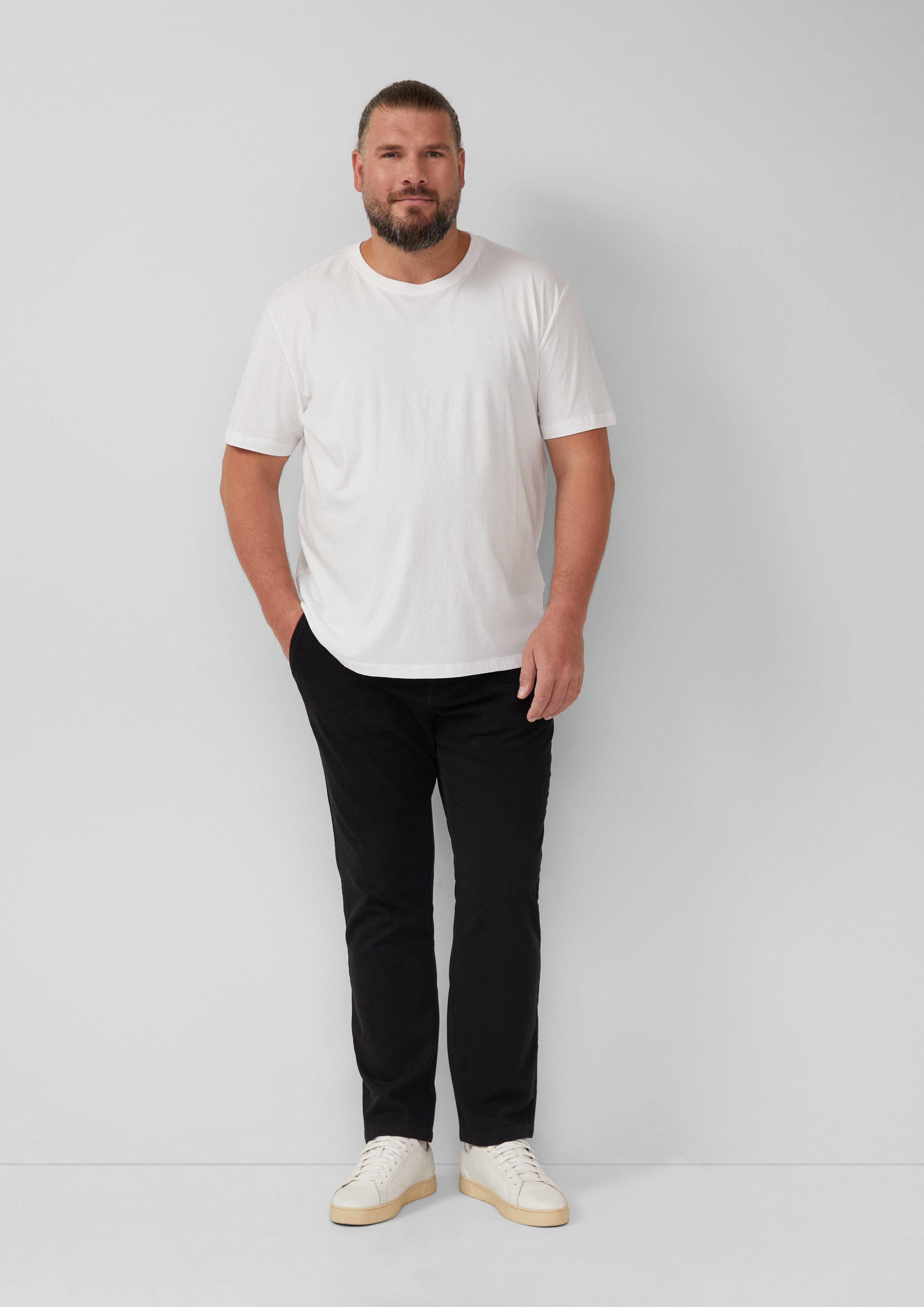 s.Oliver Stoffhose Phoenix: Strukturierte Chino im günstig online kaufen