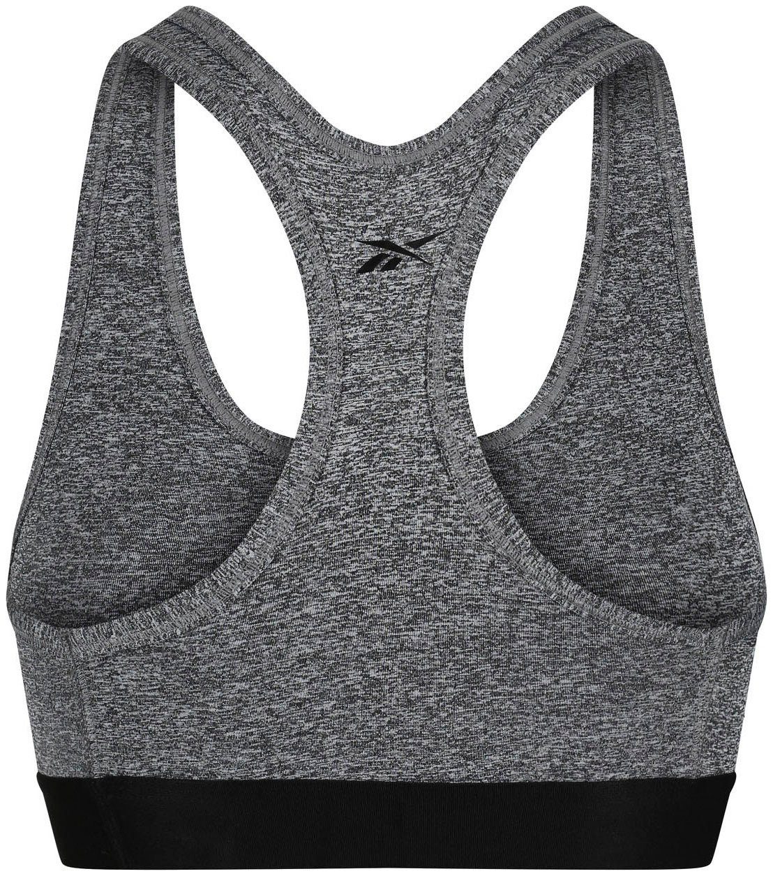 Reebok Bustier "Simone" breite Träger, ohne Verschluss, bequem, basic, ohne Bügel, mit Logo