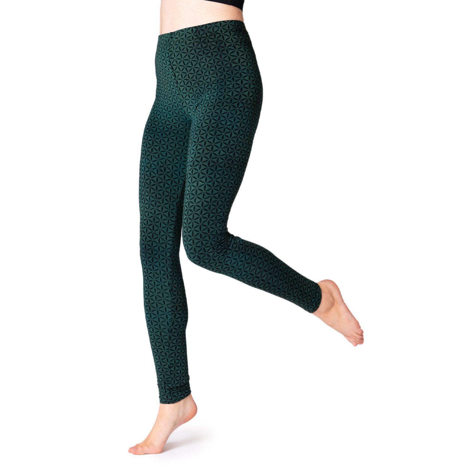 PANASIAM Leggings Unikat Batik Leggings Blume günstig online kaufen
