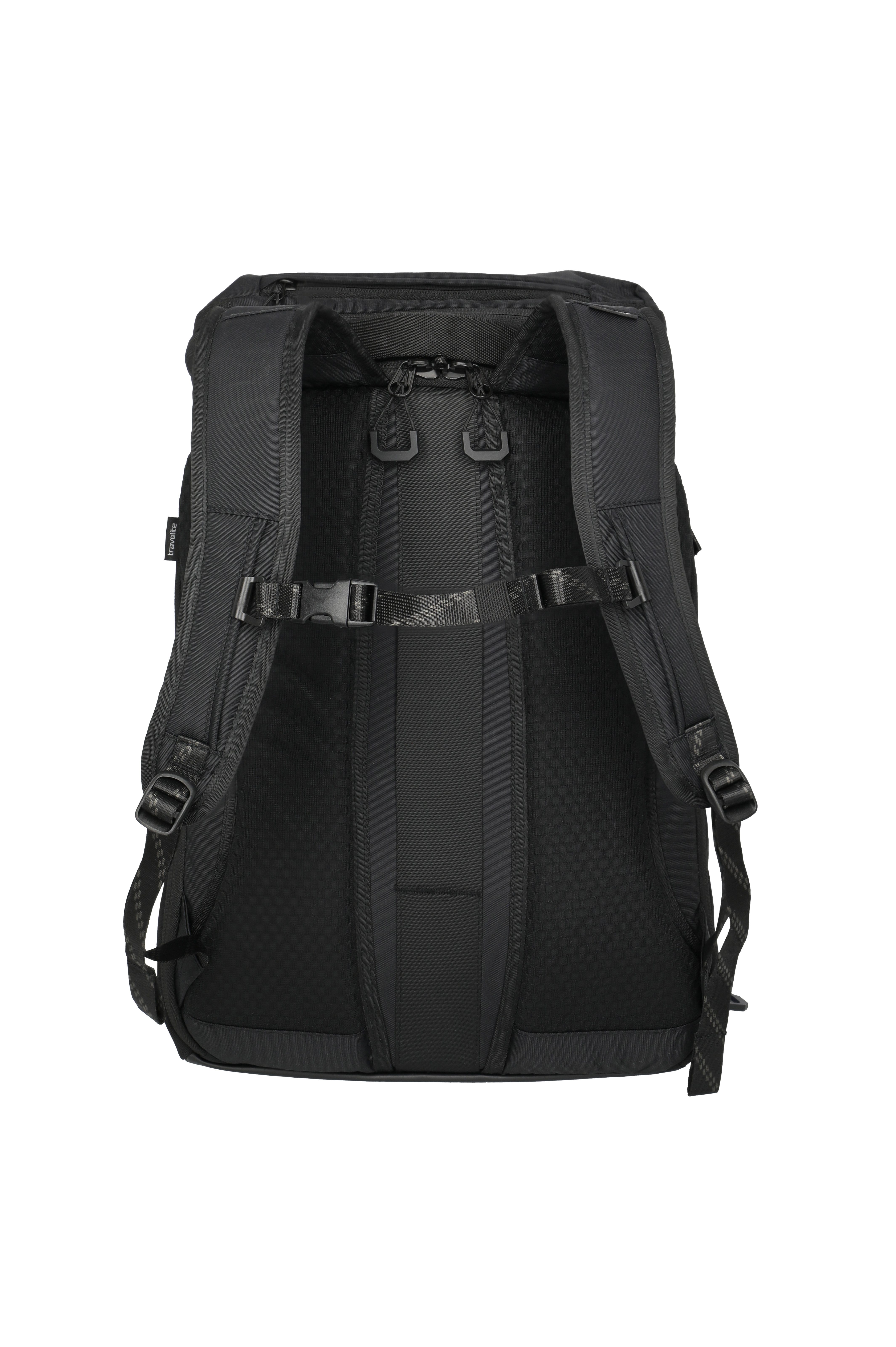 travelite Reisetasche VENTURE LINE Rucksack mit Laptopfach, mit Aufsteckfunktion und Laptopfach – vielseitig nutzbar