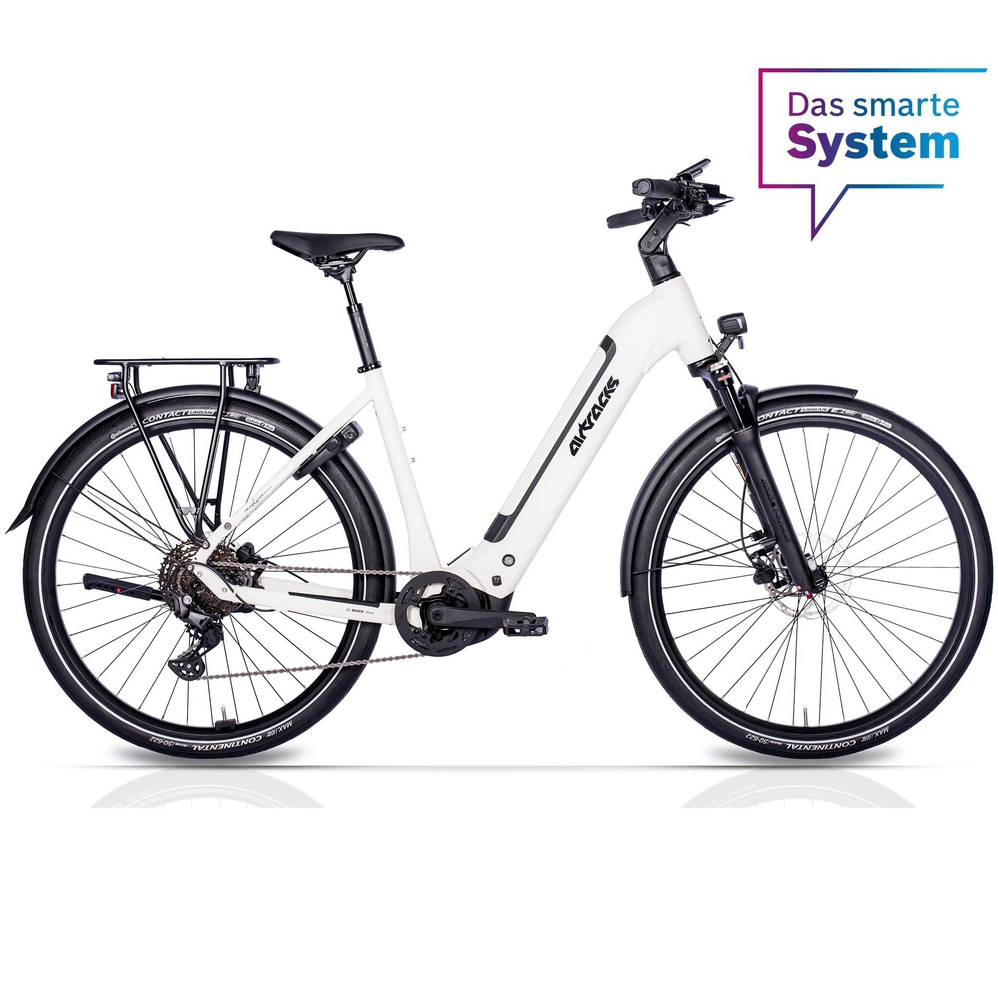 Airtracks E-Bike Trekkingrad 28" Damen E-Bike Trekking Wave TERRA TR2 BOSCH PERFORMANCE LINE PX, 10 Gang Shimano Deore RD-M5130 SGS, Linkglide, 10-fach Schaltwerk, Kettenschaltung, Mittelmotor, 600 Wh, (Akku BOSCH POWERTUBE 600Wh Smart System), Display In