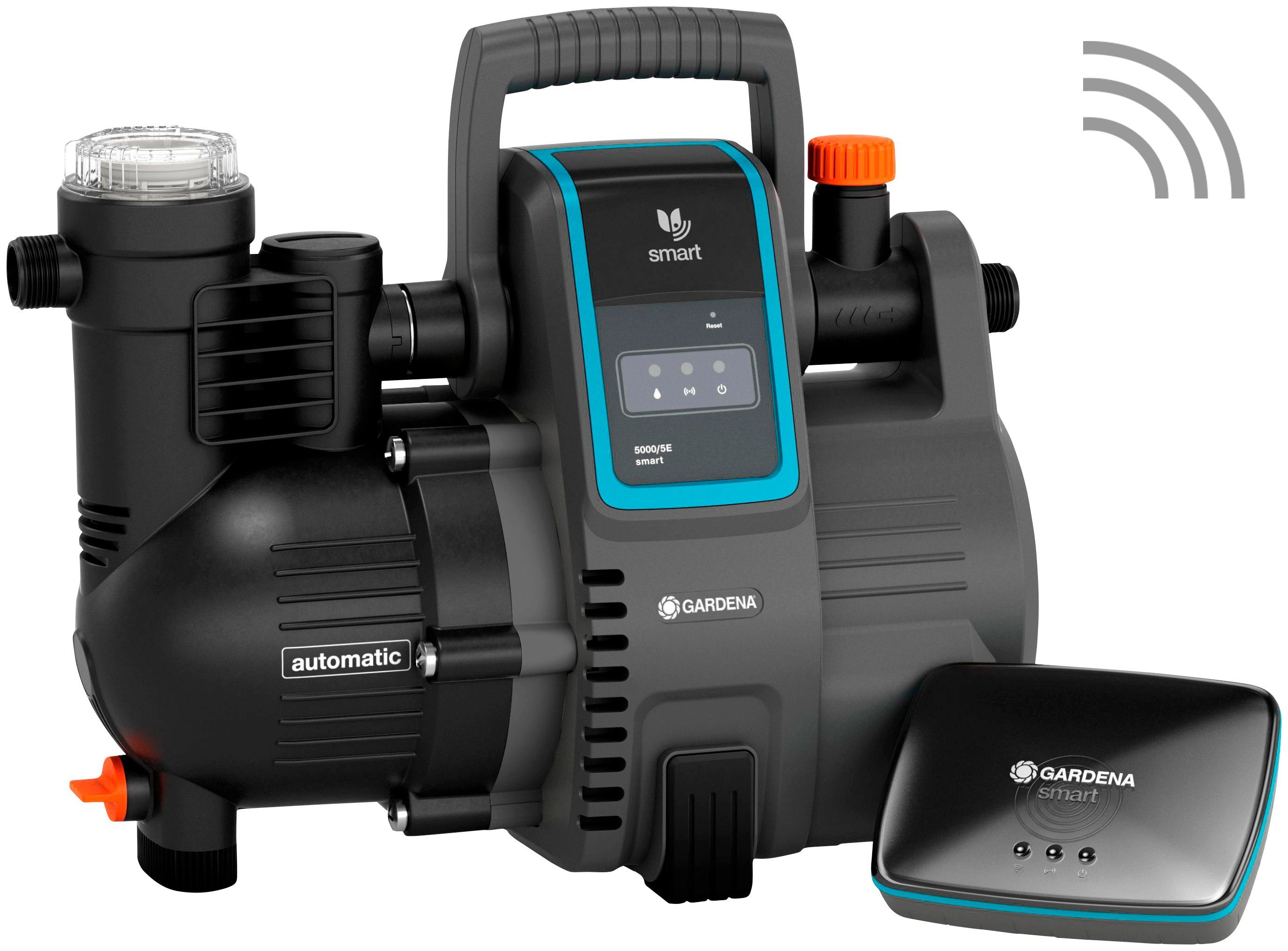 GARDENA Hauswasserwerk »smart Pressure Pump, 19106-20« (Set), 5.000 l/h, inkl. smart system Gateway