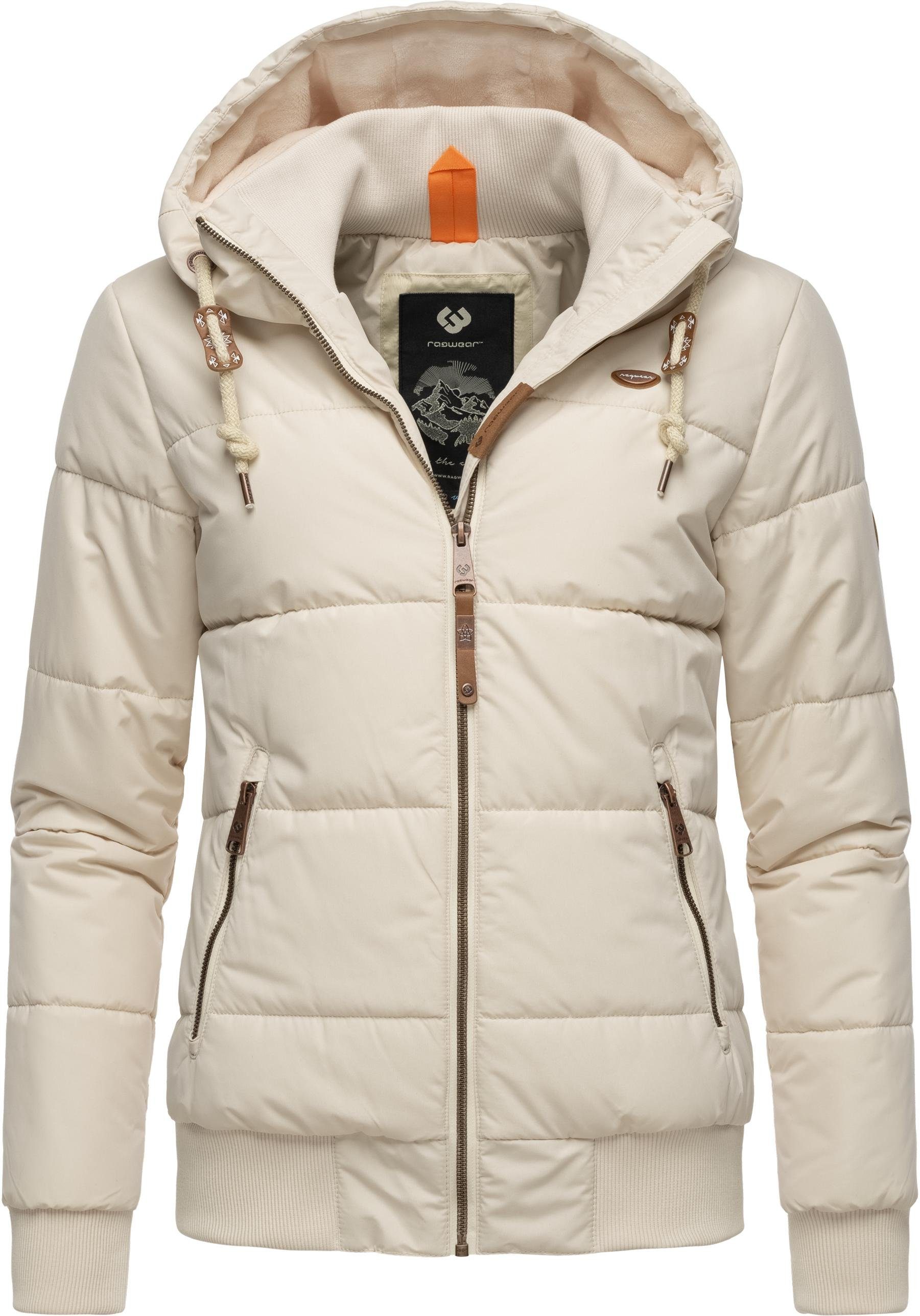 Ragwear Steppjacke Nuggys Solid stylische und taillierte Winterjacke