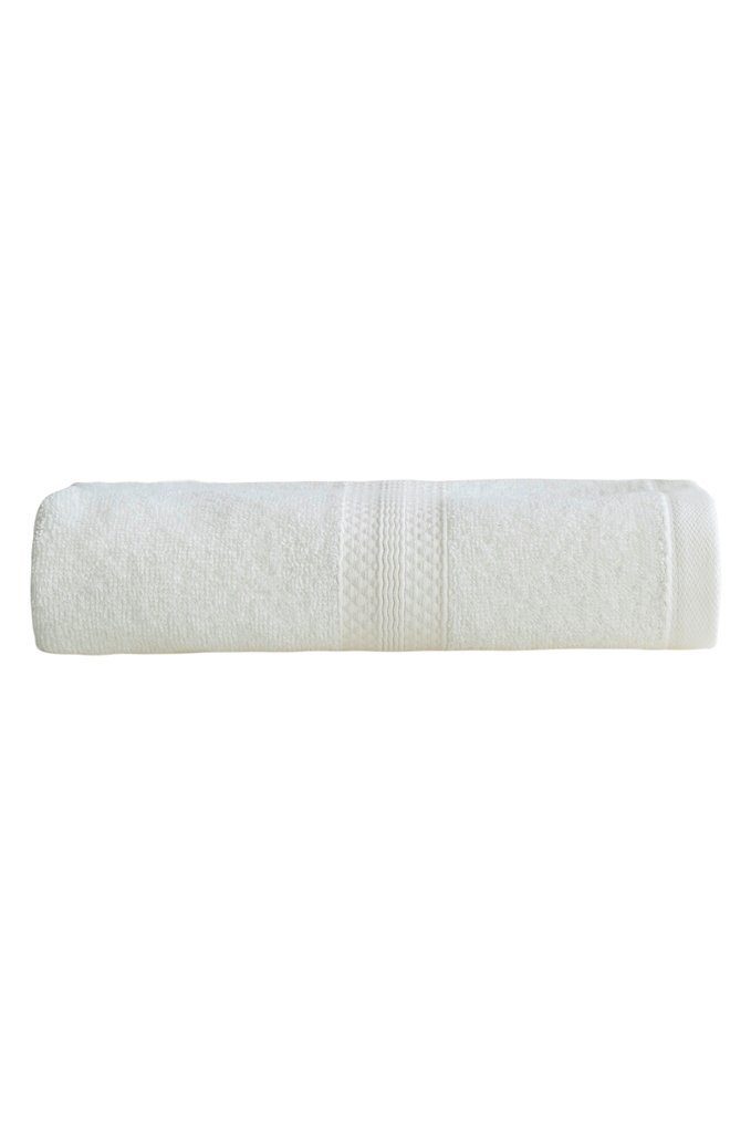 Seidenmädchen Handtuch aus Grau MALLORCA 100% Badehandtuch