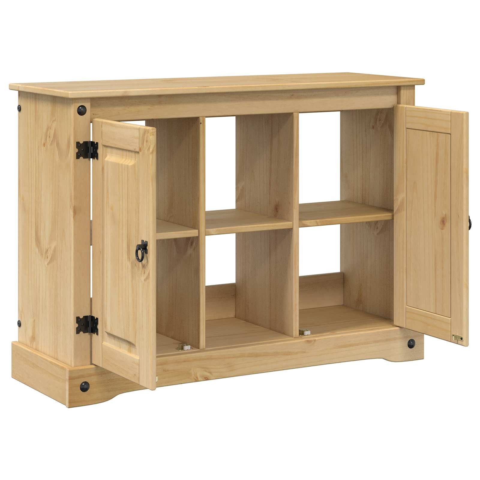 vidaXL Aquariumunterschrank Aquariumständer CORONA Braun 101,5 x 37 x 73 cm 300 kg (1-St) – Bild 3 von 5