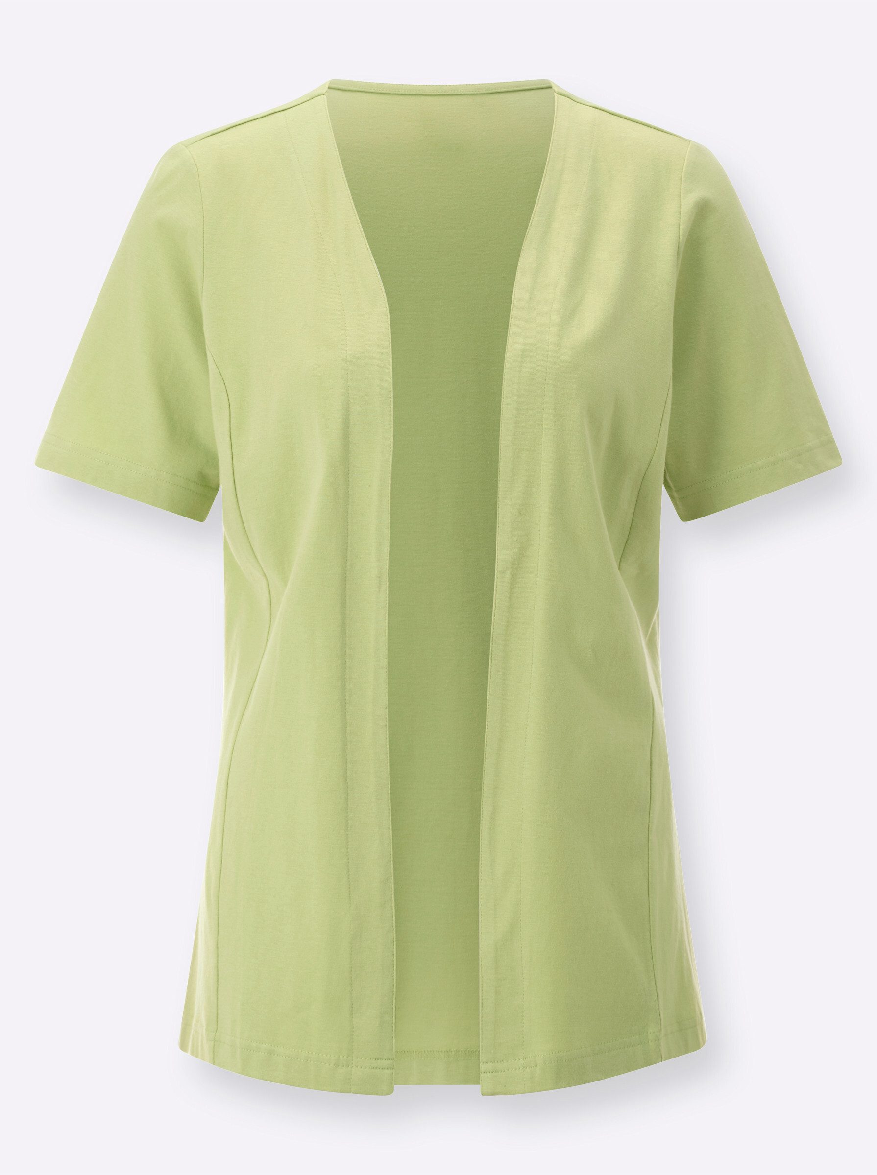 Sieh an! Shirtjacke Shirtjacke Kurzarm
