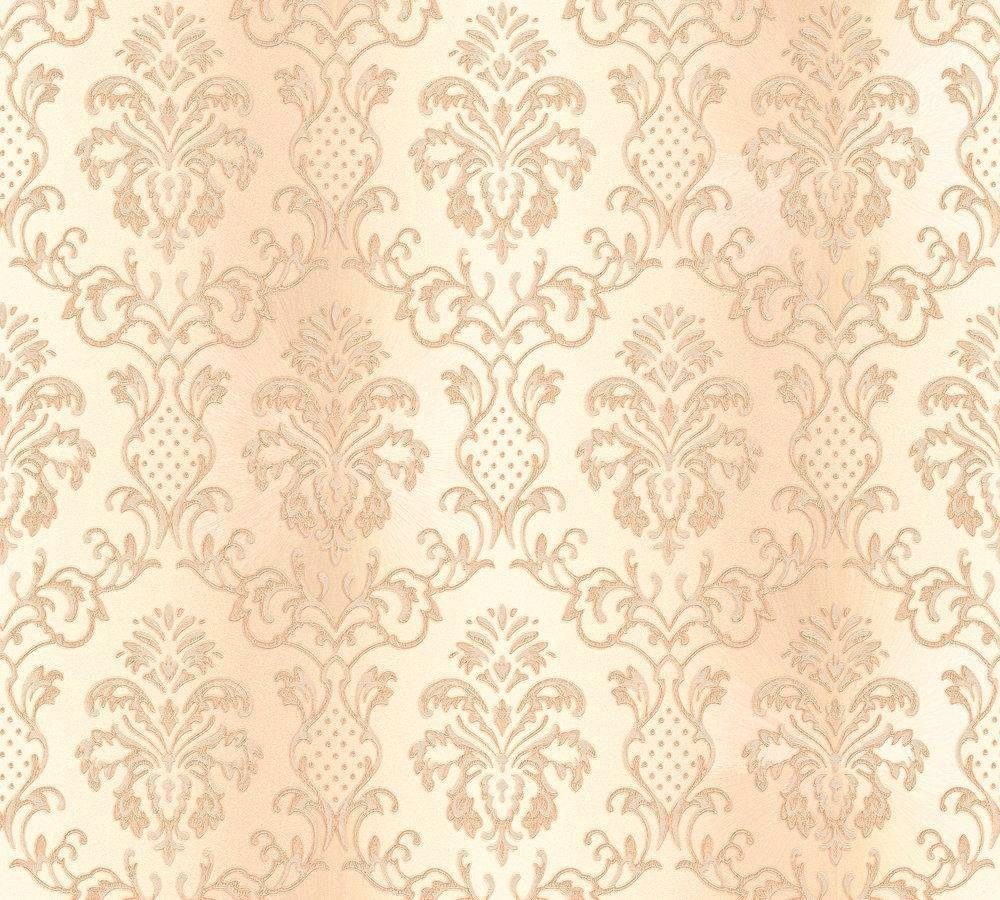 Tapete Vliestapete beige/altrosa Hermitage, walls Barock living Barock,