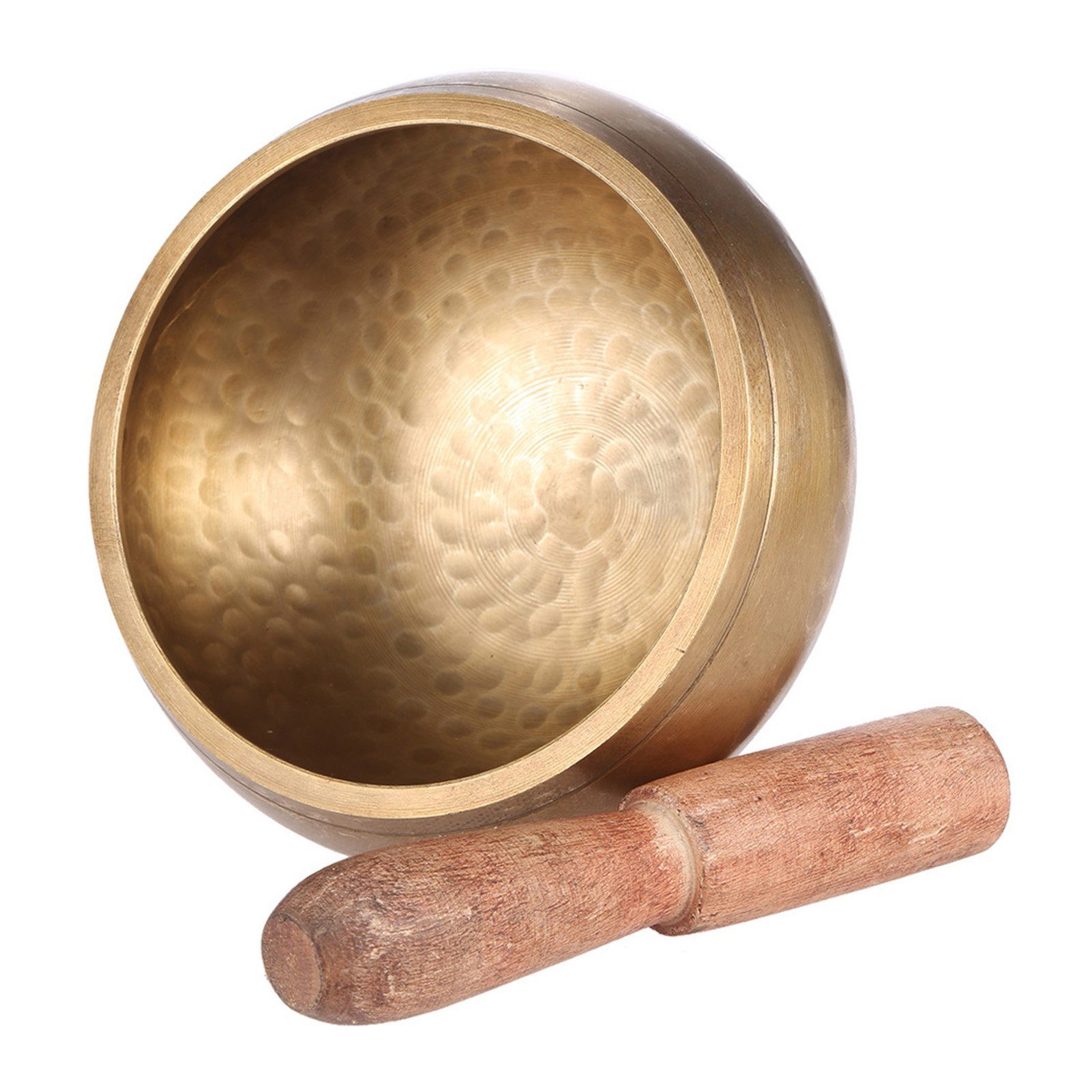 Lixada Klangschalen Tibetische Klangschale Klangschalen Set Singing Bowl Kaliber: 7cm, Percussion-Set, Beruhigungs- und Entspannungsgerät Tibetische Klangschale