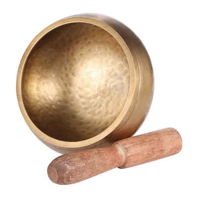 Lixada Співаючі чаші Tibetische Klangschale Співаючі чаші Set Singing Bowl Kaliber: 7cm, Percussion-Set, Beruhigungs- und Entspannungsgerät Tibetische Klangschale