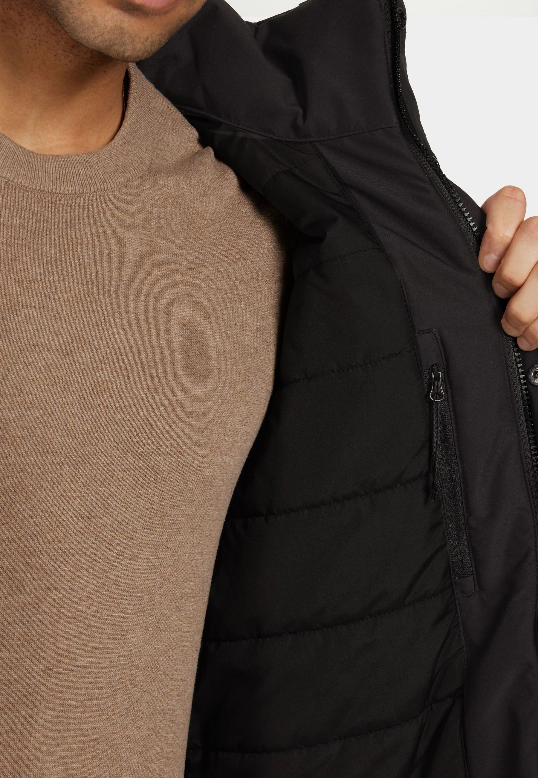 Didriksons Winterjacke Herren Winterparka Wasserdicht STEFAN mit Kapuze mit Taschen