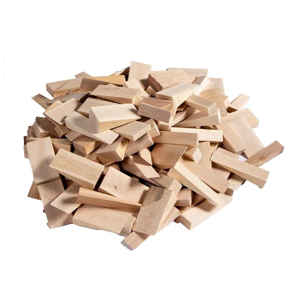 Inovatec Montagekeil 100 x Holz Keile Mix in verschiedenen Abmessungen im Karton