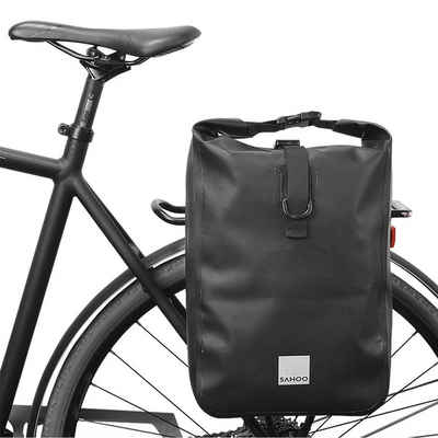 Sahoo Fahrradtasche »10L Fahrrad Fahrrad Kofferraum Tasche Wasserdicht Bike schwarz«