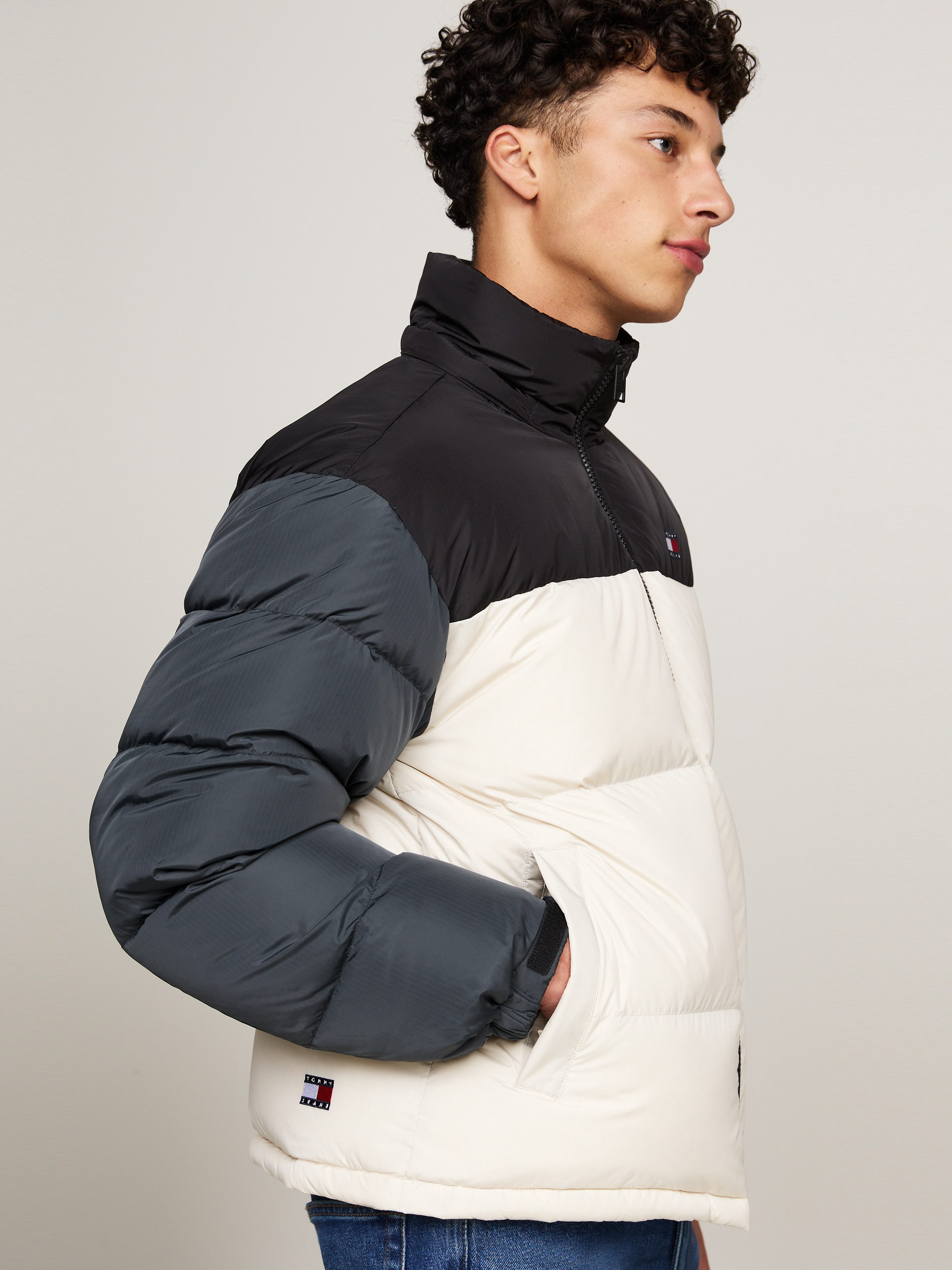 Tommy Jeans Steppjacke TJM ALASKA COLORBLOCK günstig online kaufen