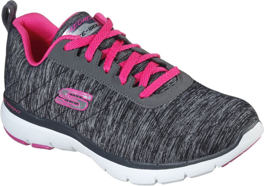 Skechers Insiders schwarz Sneaker / pink