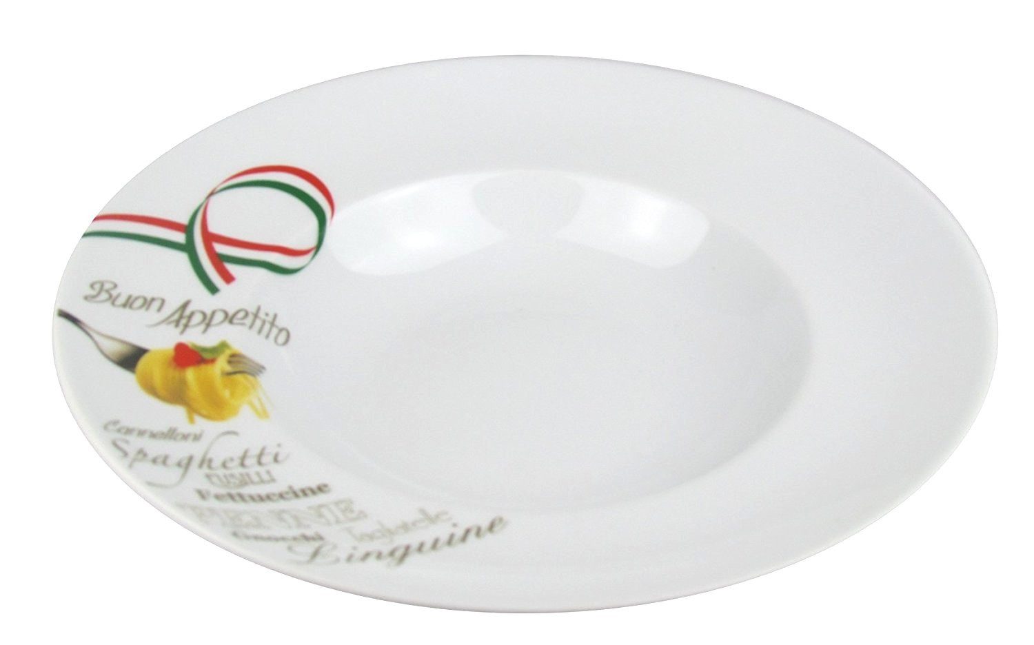 Retsch Arzberg Pastateller mit Dekor Ø 30cm, (2 St), aus Porzellan, 2 verschiedene Motive