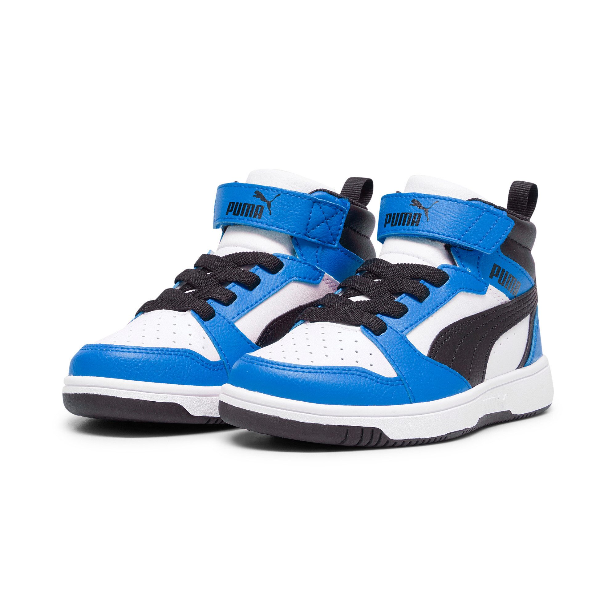 PUMA White-PUMA Black-Racing Blue