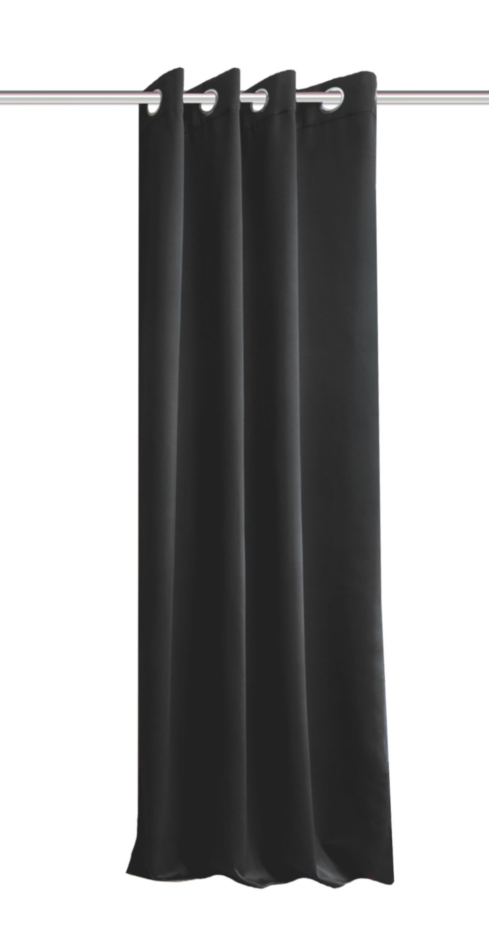HOME WOHNIDEEN Vorhang HOMEbasics Thermovorhang Antonella, Zugluft-Schutz + Verdunkelung, 100% Polyester