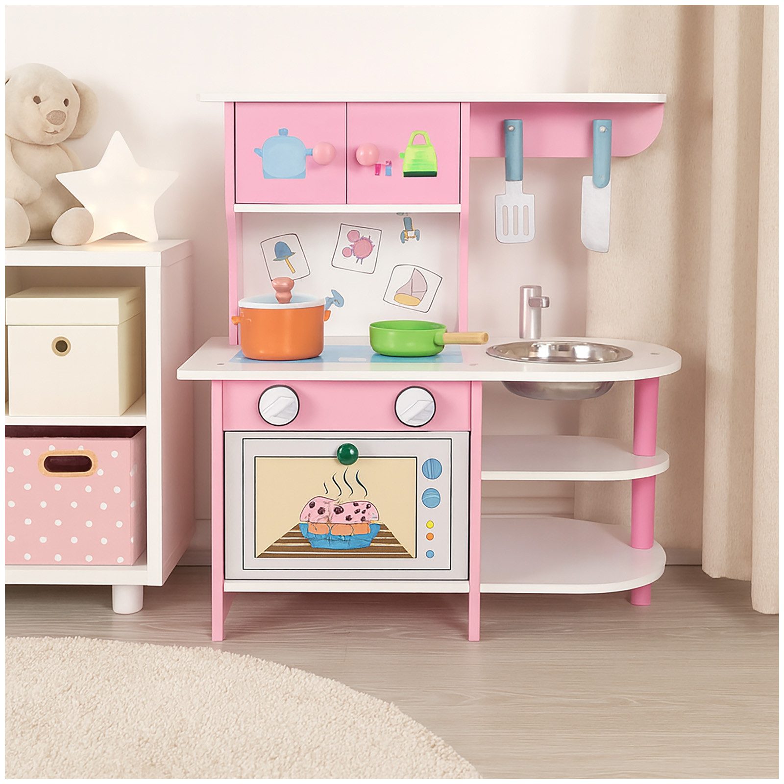 HTI-Line Spielküche Spielküche aus MDF MDF, günstig online kaufen