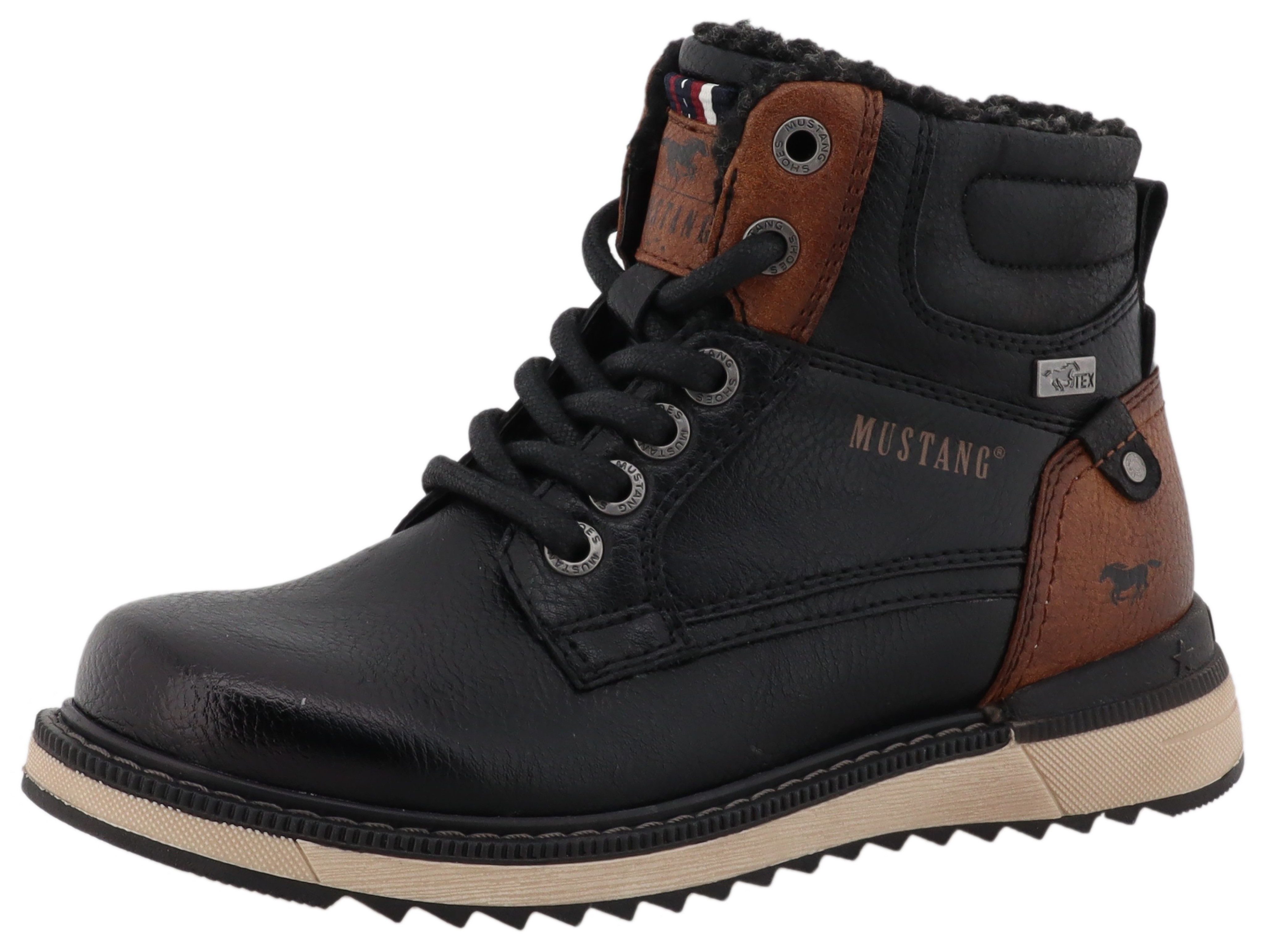Mustang Shoes Donato Winterboots Schnürboots, Outdoorboots mit TEX-Membrane