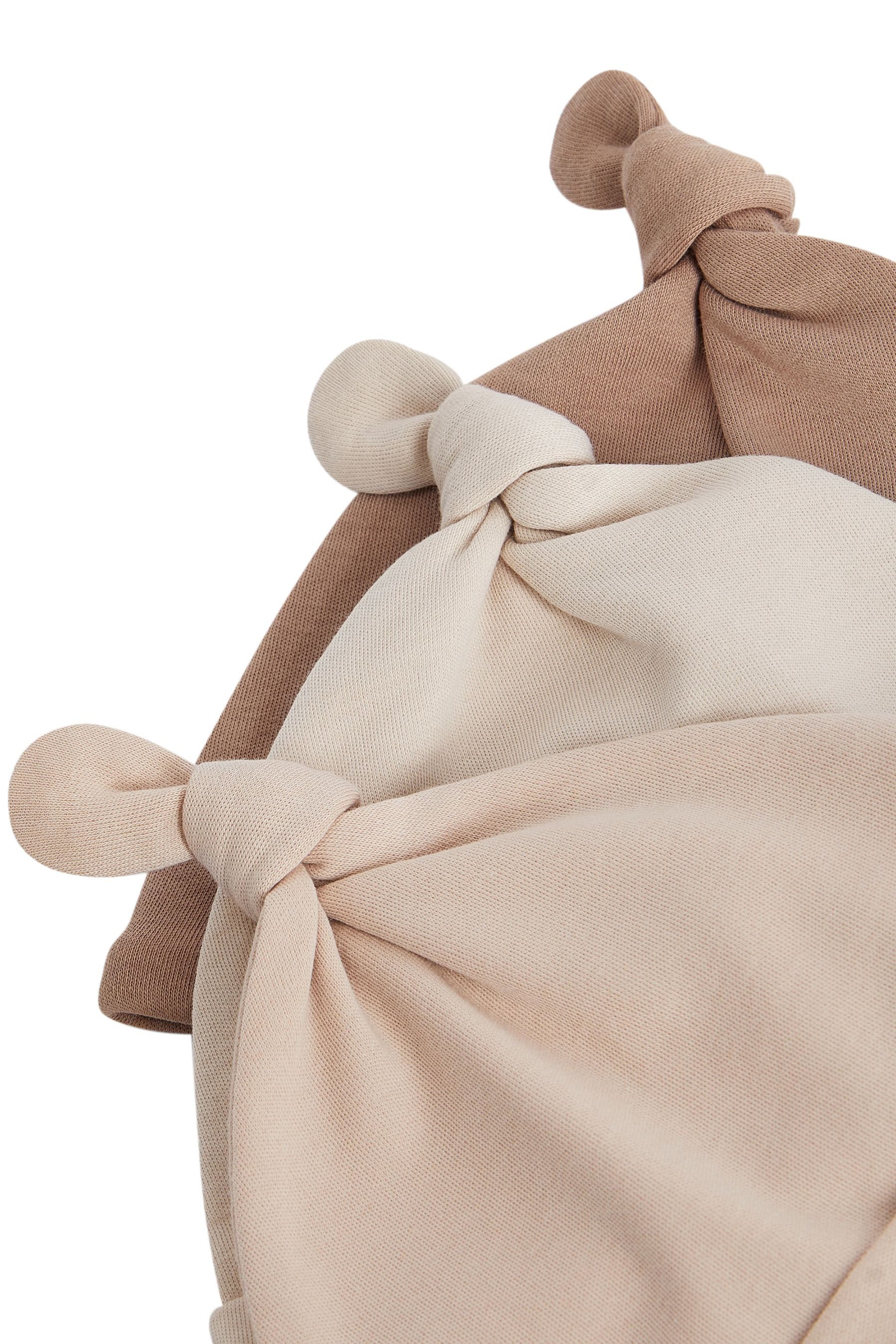 Next Erstlingsmütze 3er-Pack Baby-Knotenmützen (3-St)