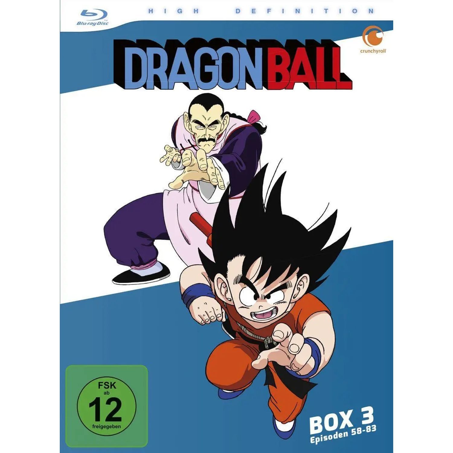 Crunchyroll Blu-ray Dragonball - TV-Serie - Box Vol.3 (3 Blu-rays)