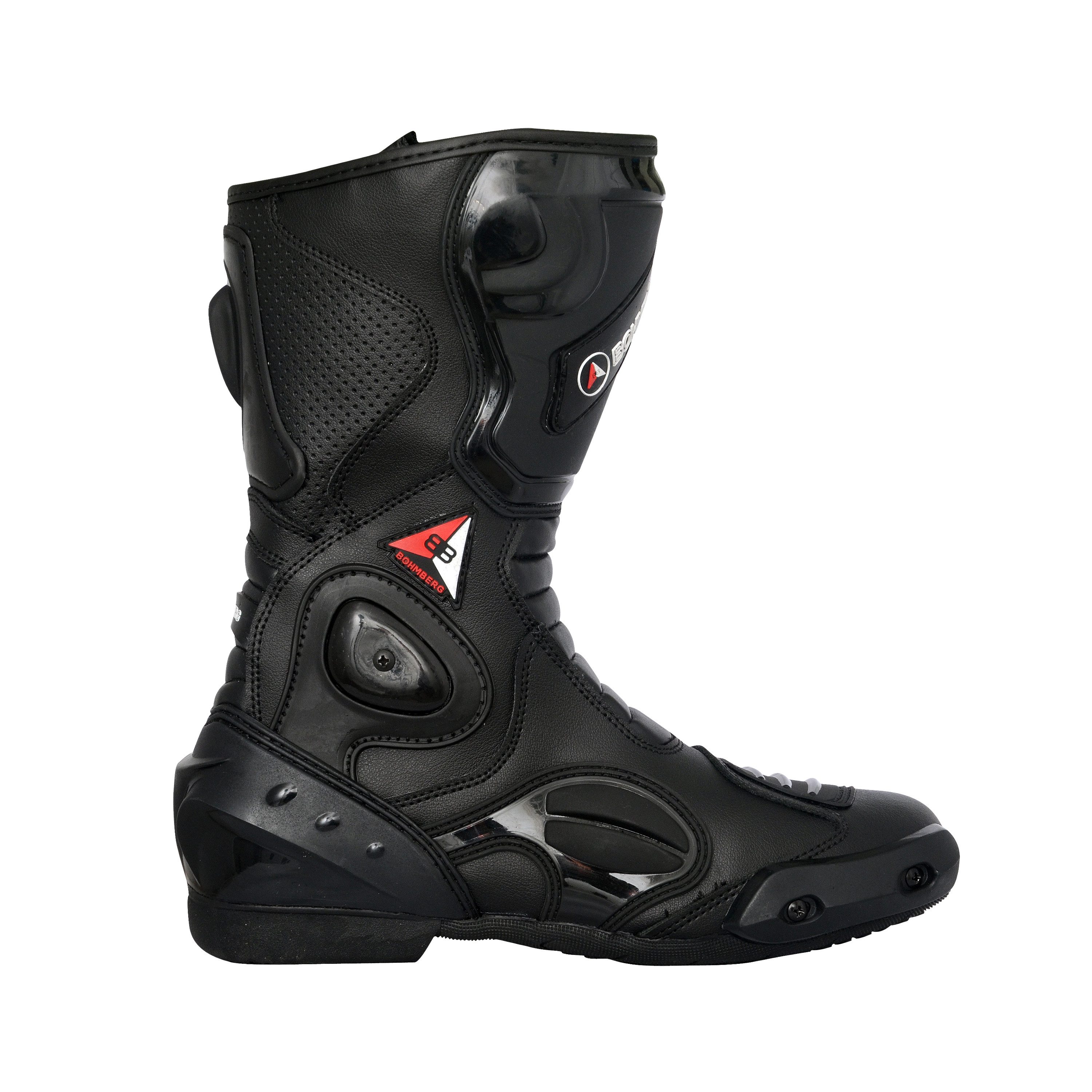 BOHMBERG Motorradstiefel aus echtem Leder / Herren / Motorradstiefel – Bild 3 von 5