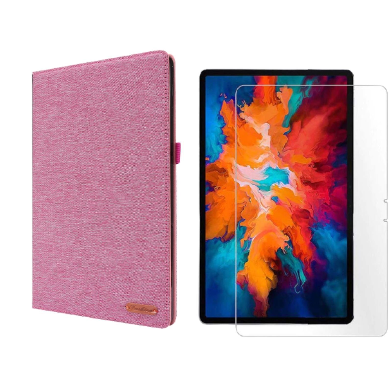 Lobwerk Tablet-Hülle 2in1 Set (Hülle + Glas) für Lenovo Tab P11 Pro TB-J706F 11.5 Zoll