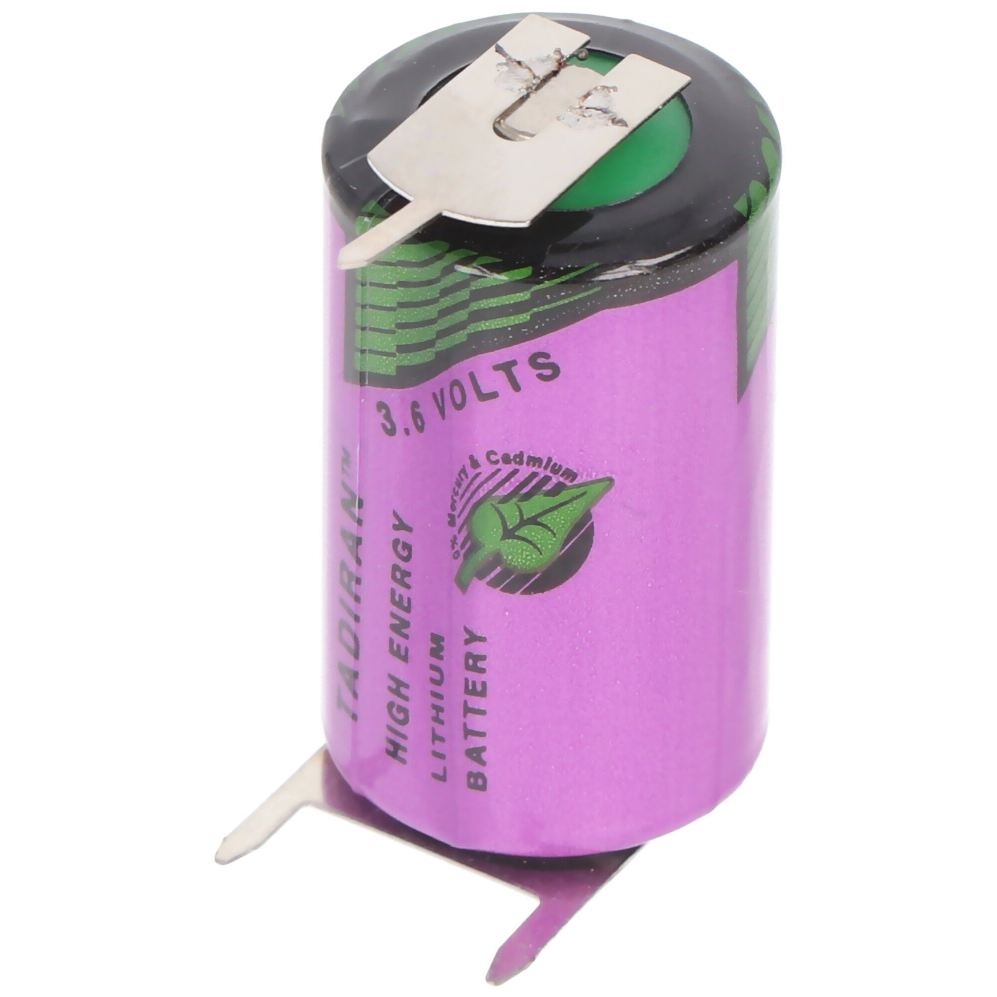 Tadiran Tadiran LTC SL-350/PT Lithium-Thionylchlorid Batterie 1/2 AA Mignon Batterie, (3,6 V)