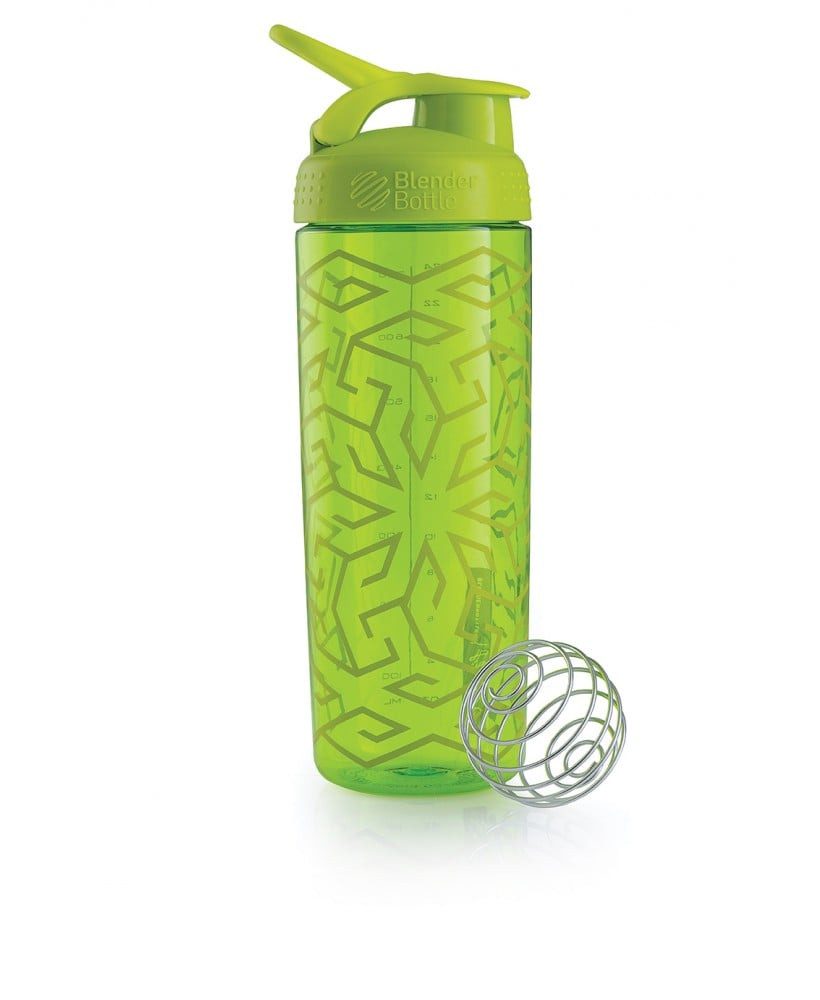 BlenderBottle Trinkflasche SportMixer Signature Sleek 820ml lime