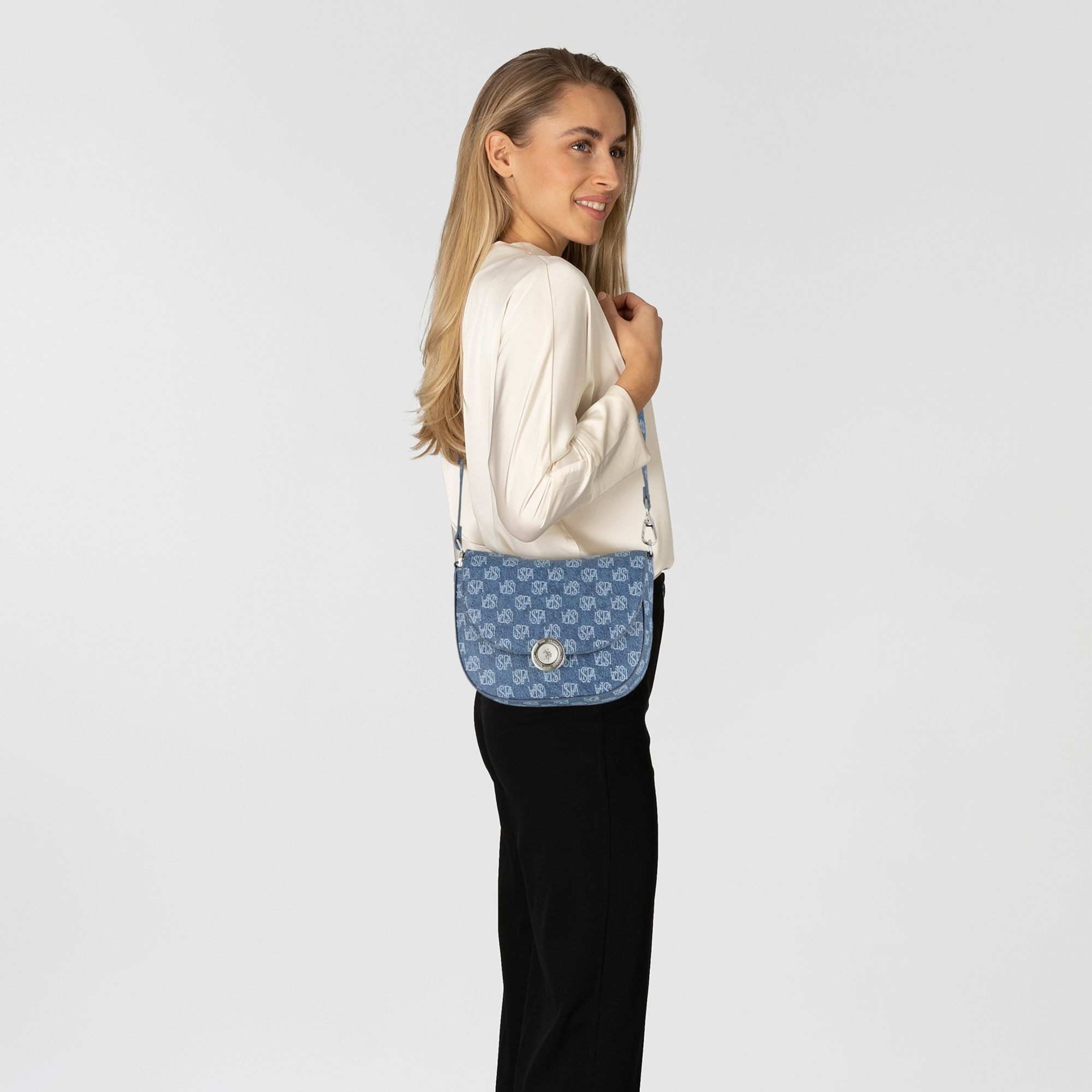 U.S. Polo Assn Schultertasche Exotic, Polyurethan günstig online kaufen