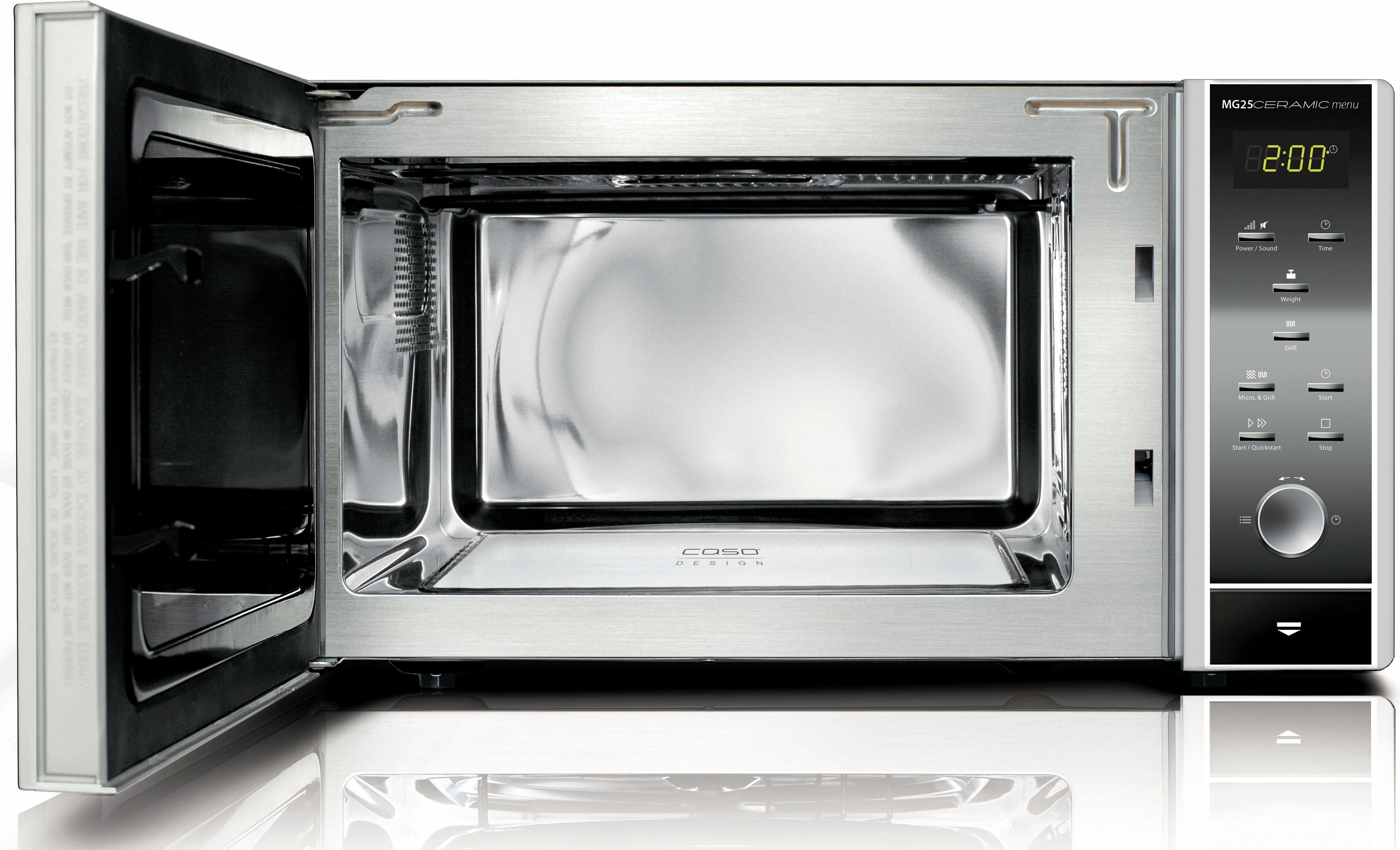 Caso Mikrowelle MG25C, Grill, 25 l