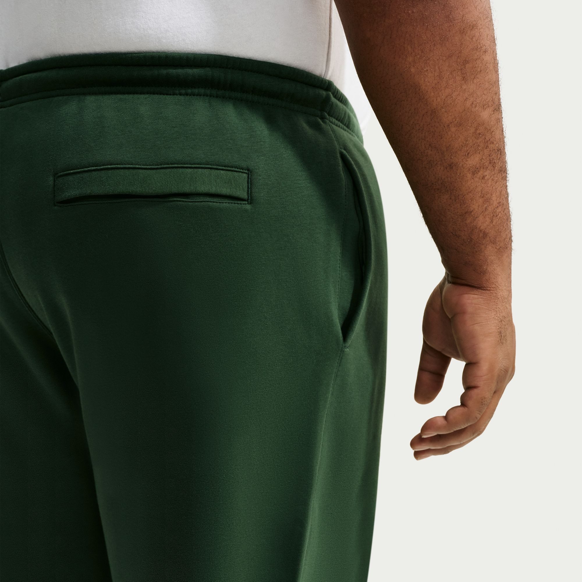 Nike Sportswear Jogginghose M NK CLUB BB JOGGER mit Logodruck, aus angerautem Fleece