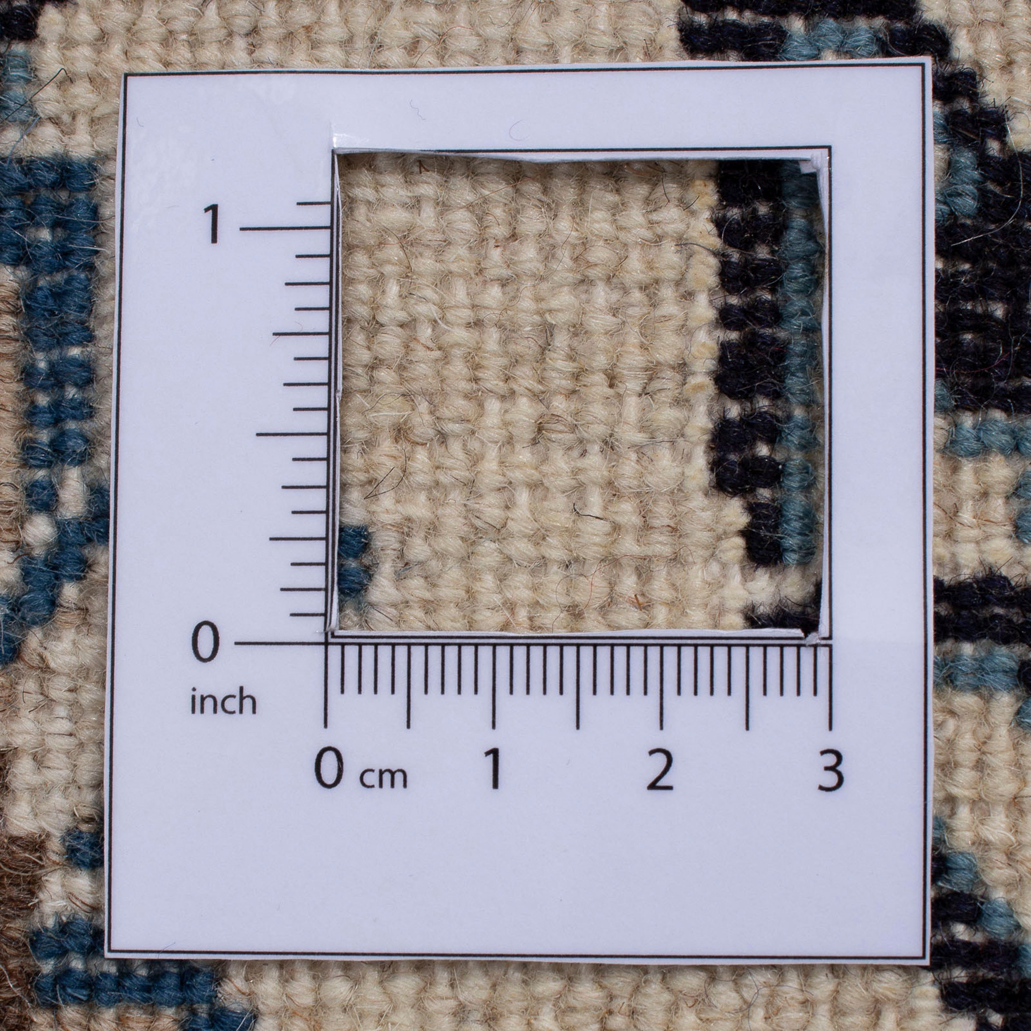 Perser quadratisch 194 - dunkelblau, Zertifikat Nain mit Einzelstück quadratisch, cm Handgeknüpft, Orientteppich 202 - Wohnzimmer, 10 Höhe: mm, morgenland, x -
