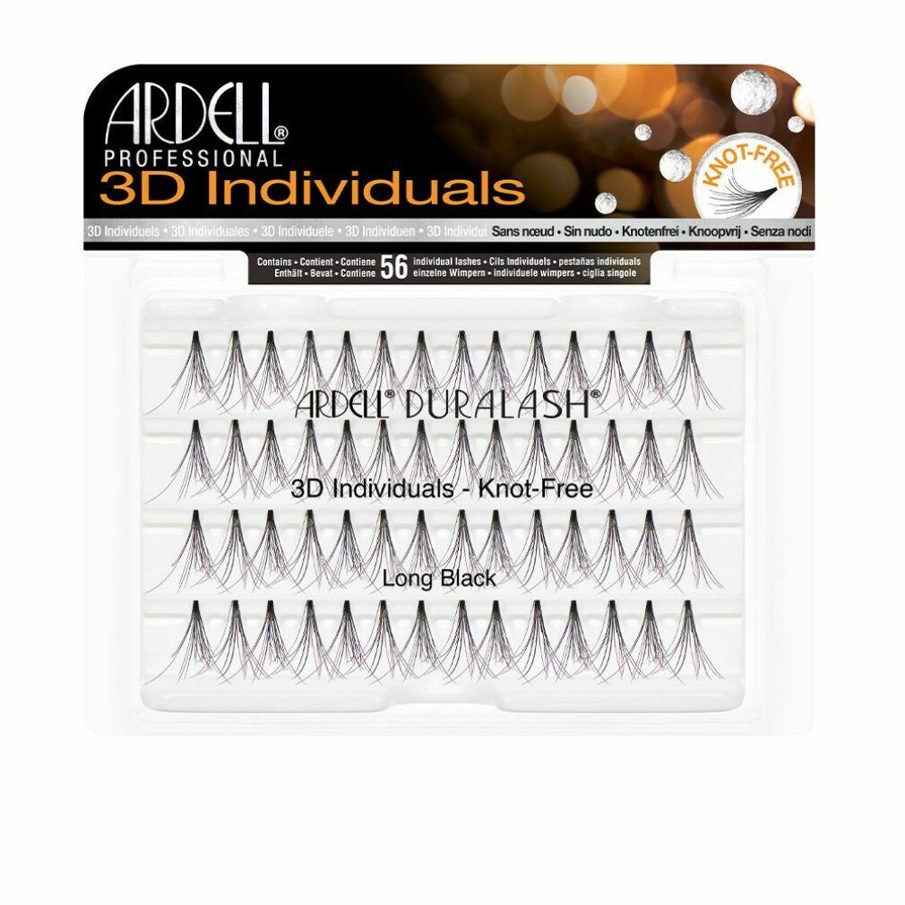 ARDELL Einzelwimpern Individuelle 3D EinzelWimpern Long Black