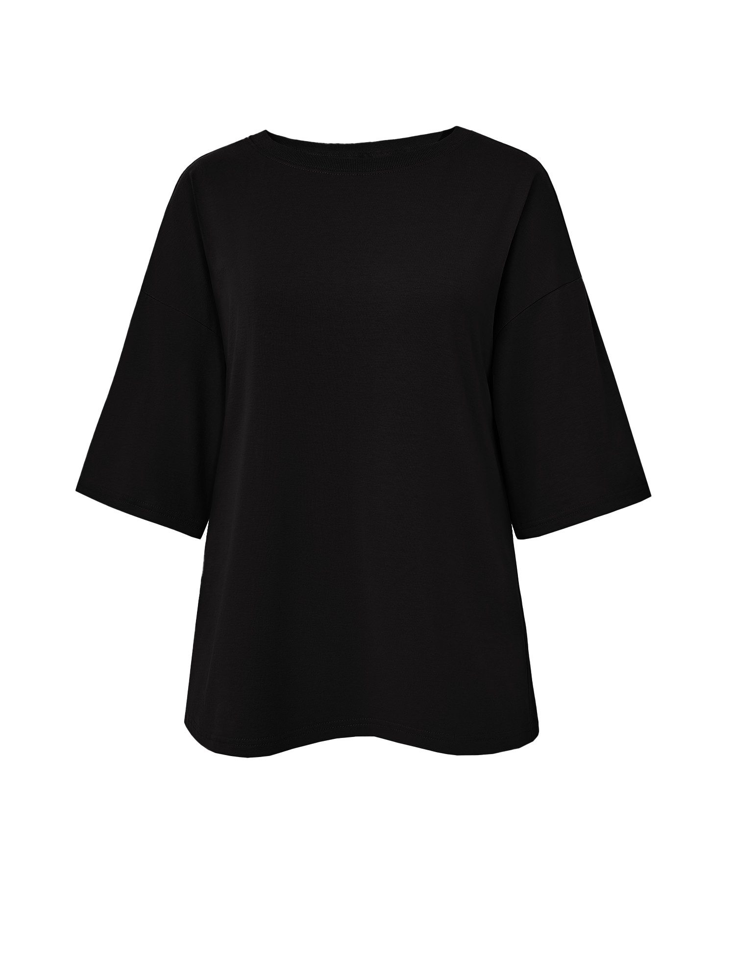 Imily Bela T-Shirt Damen Lässige Oberteile mit Rundhalsausschnitt (Packung, günstig online kaufen