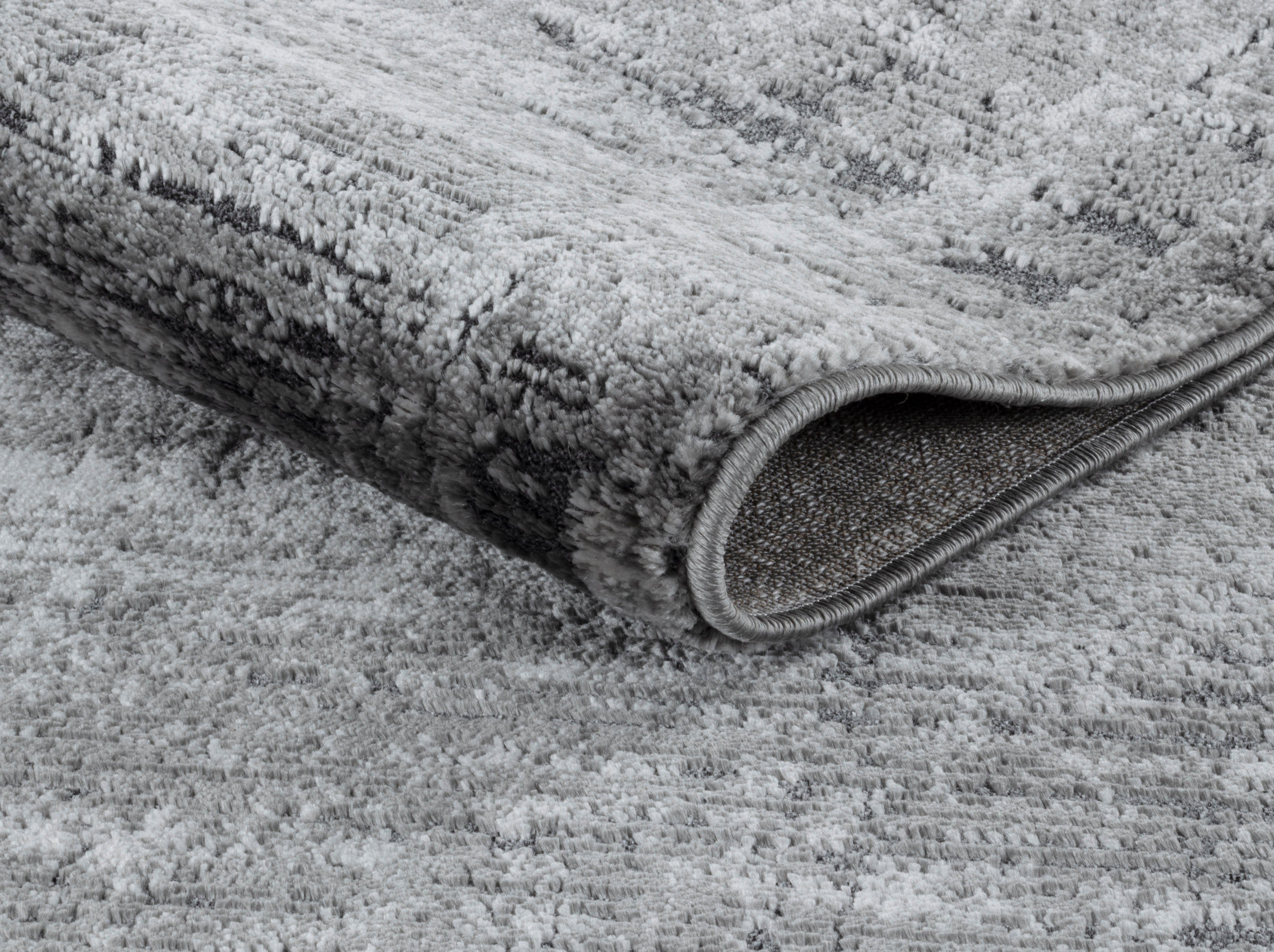 OTTO home Läufer Hamsa, rechteckig, Höhe: 9 mm, dezenter Glanz, Schrumpf-Garn-Effekt, im Vintage-Look, dichte Qualität